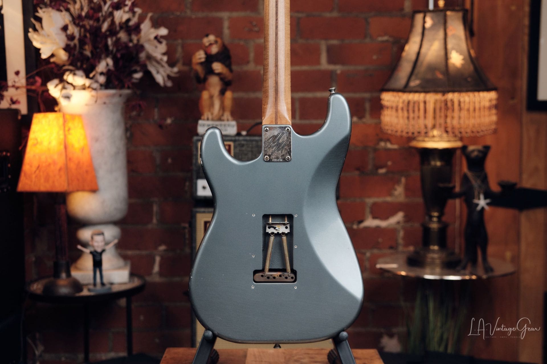 Mario Martin "Model S" Electric Guitar - Charcoal Frost & Rocketfire Pickups! - Image 7