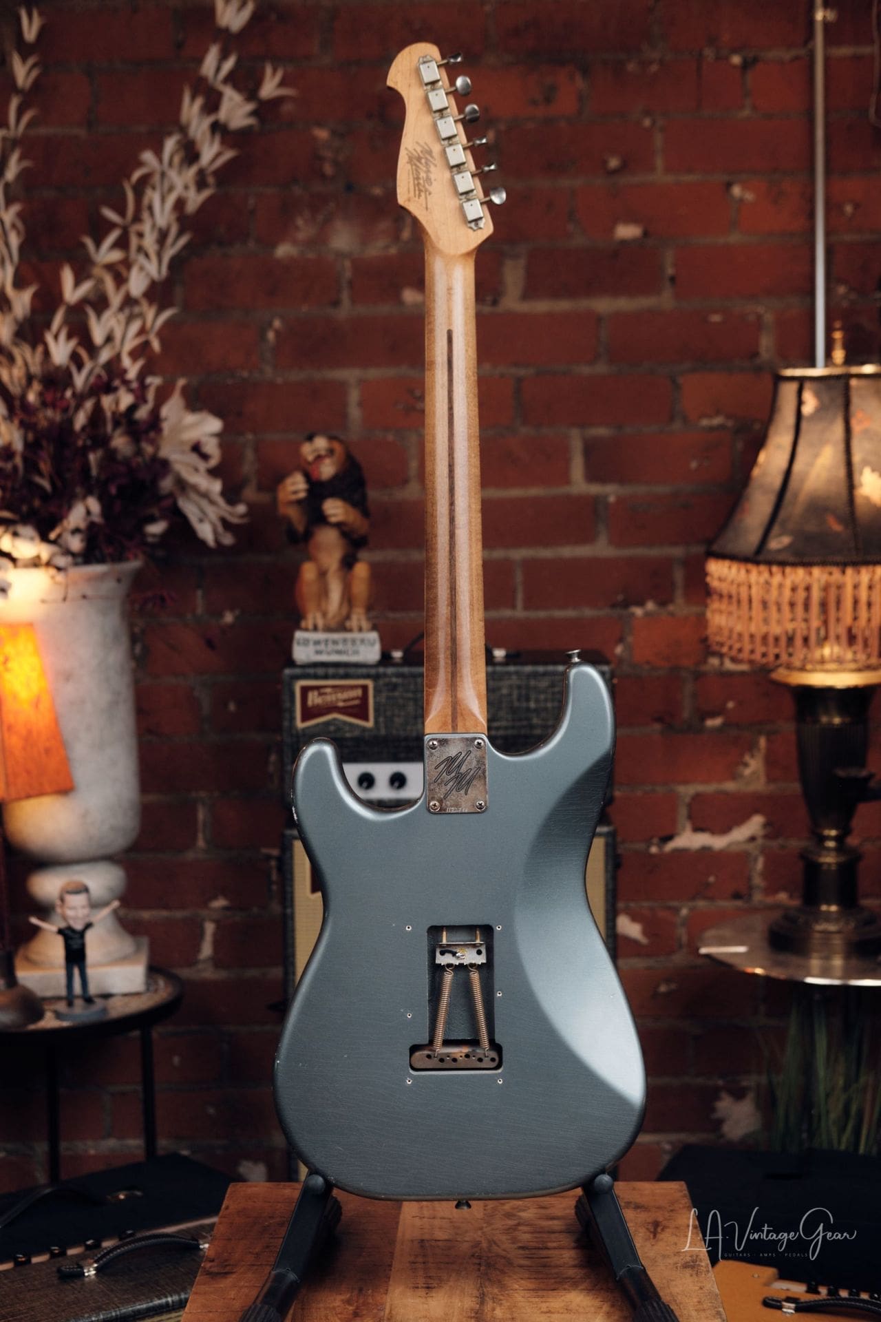 Mario Martin "Model S" Electric Guitar - Charcoal Frost & Rocketfire Pickups! - Image 6