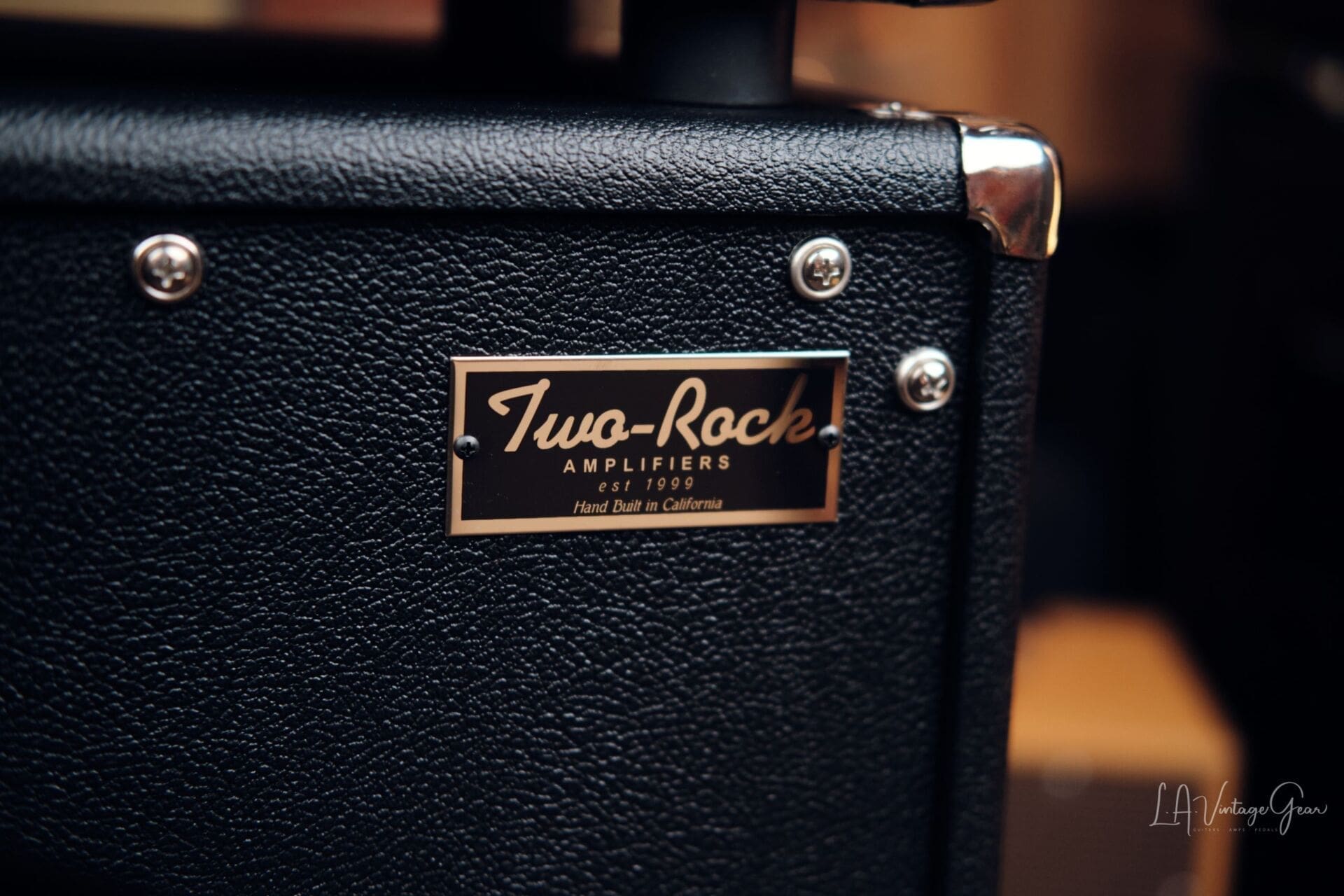 Two Rock Traditional Clean 100 Watt Head and 2x12 Cabinet - Black with Sparkle Matrix Grill Cloth! - Image 11
