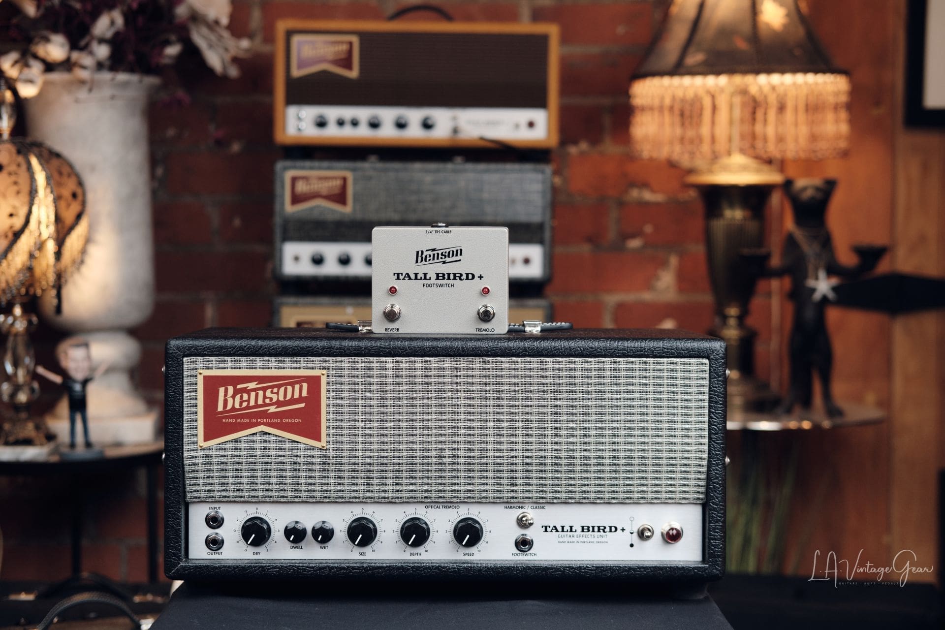 Benson Tall Bird Reverb Plus - Reverb and Optical Tremolo!