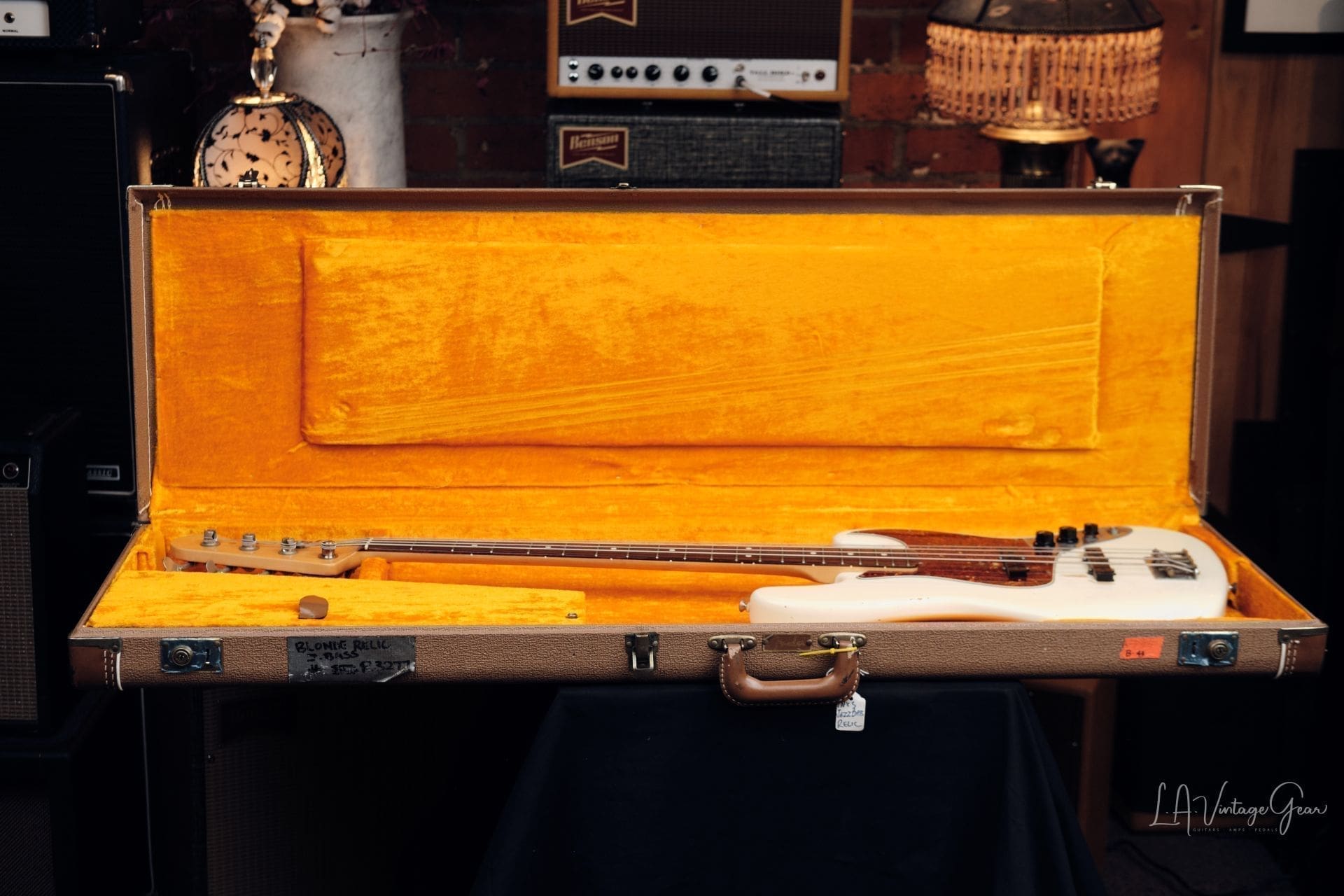 1997 Fender Custom Shop 1960 Jazz Bass Relic - Owned by Garry Beers of INXS! - Image 10