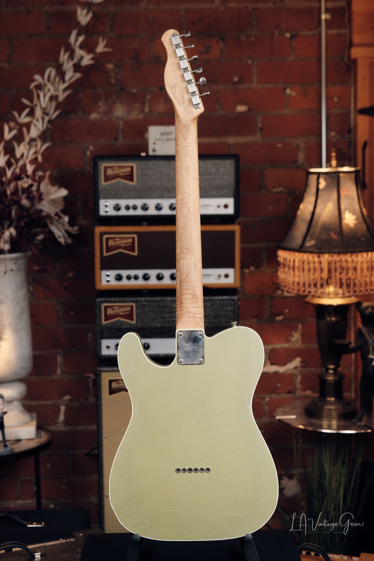 Xotic XTC-TL T-Style Relic'd Electric Guitar – Lime Gold Finish