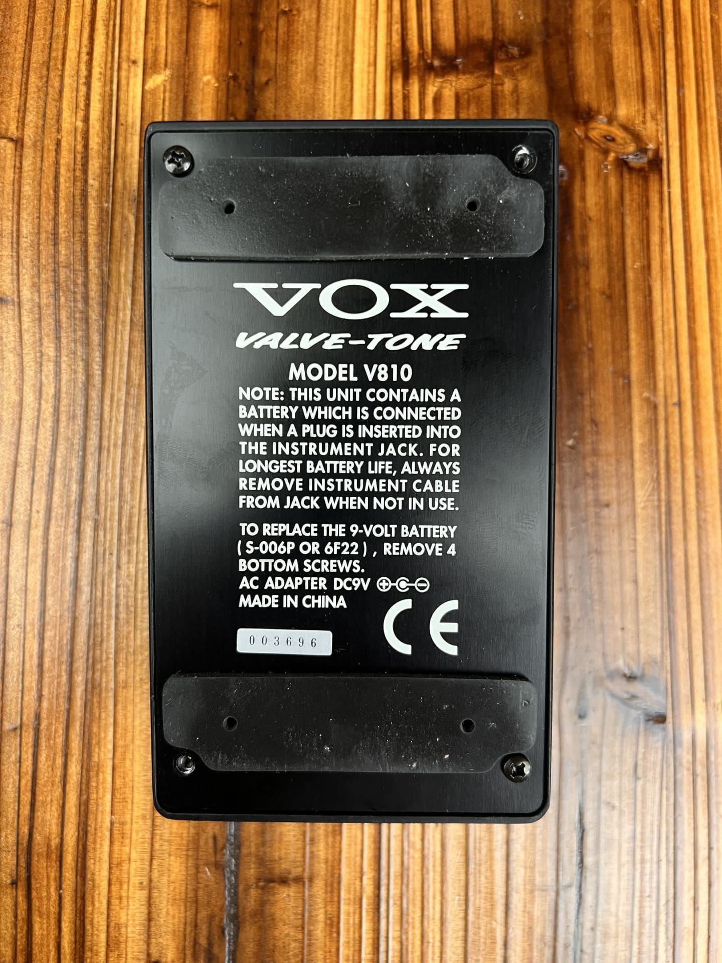 ■■VOX　MODEL V810 エフェクター Vox V810 Valvetone Overdrive – LA Vintage Gear