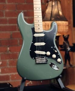 2016 Fender American Professional Stratocaster - Antique Olive Finish! - Image 4