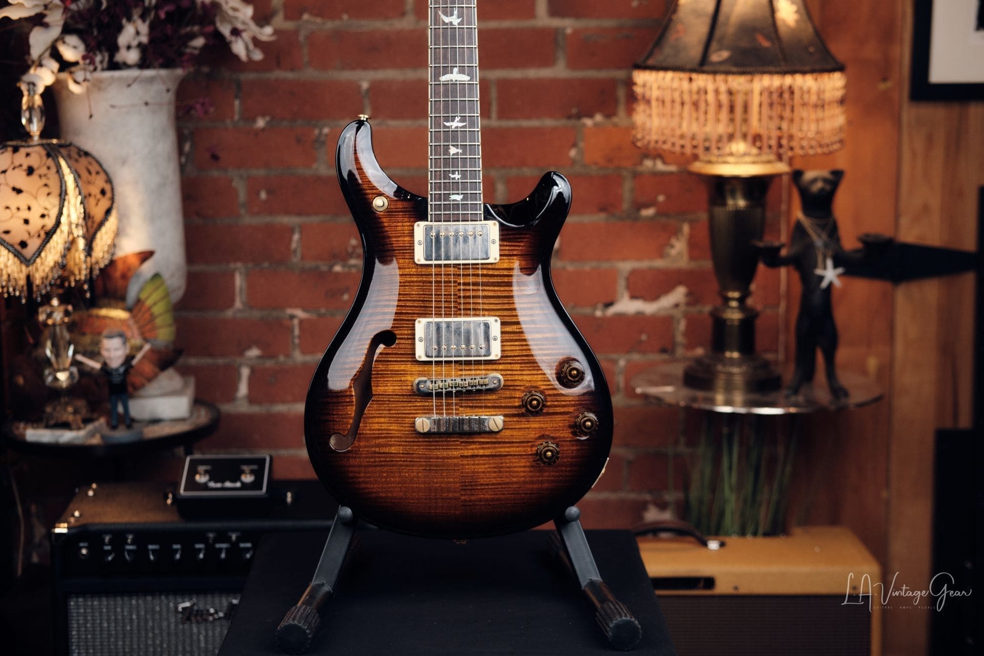 2019 PRS McCarty 594 Ltd Semi-Hollow Electric Guitar - Copperhead Smokeburst! - Image 2