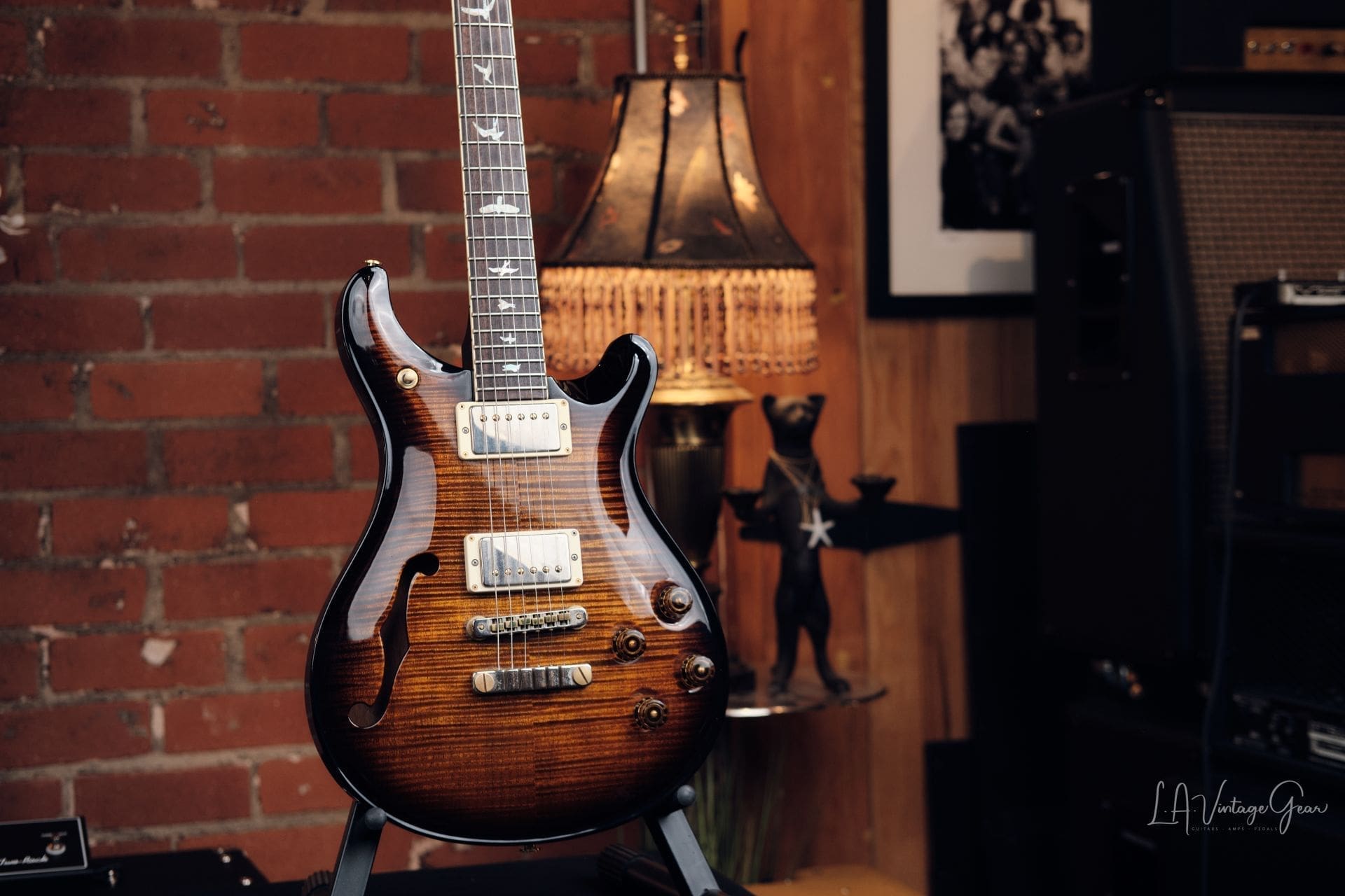 2019 PRS McCarty 594 Ltd Semi-Hollow Electric Guitar - Copperhead Smokeburst! - Image 3