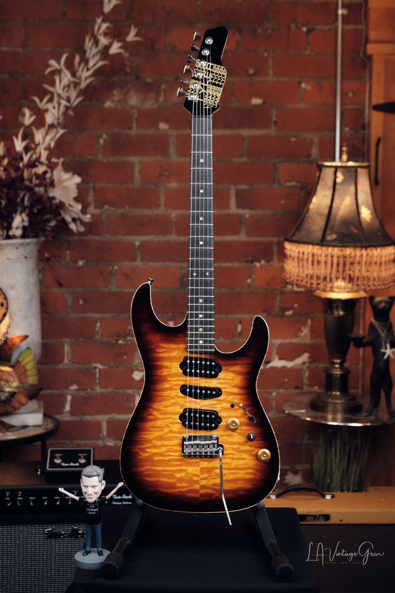 James Tyler Japan Studio Elite HD Electric Guitar - Rear Route with Quilted Maple Top!