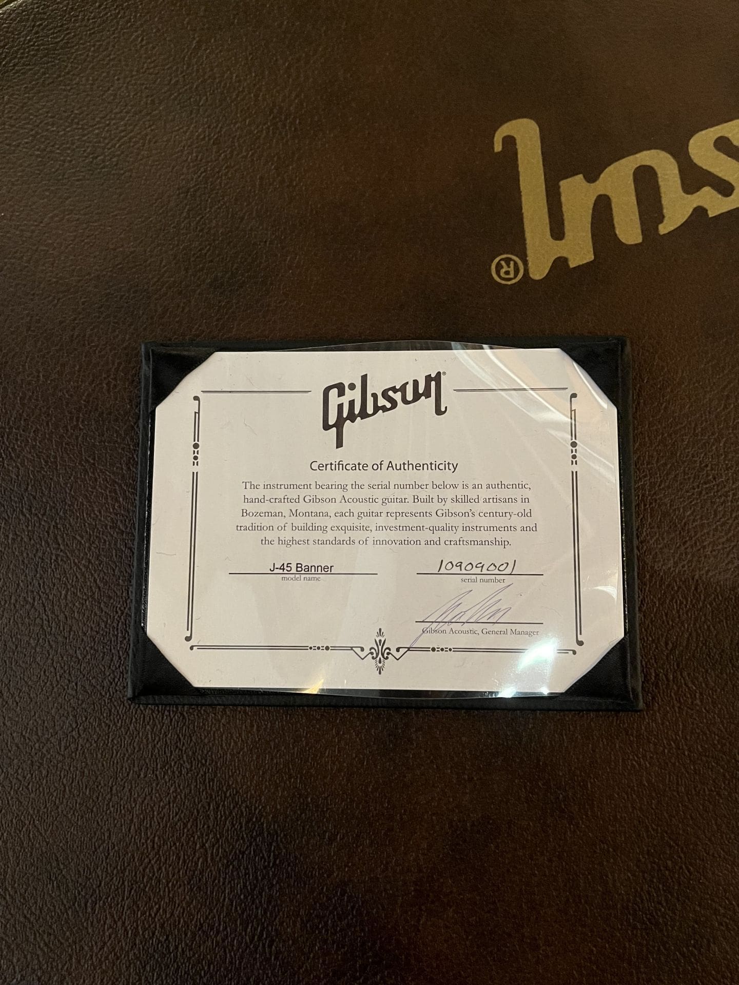 Gibson Acoustic 1942 Banner J-45 Acoustic Guitar - Vintage Sunburst - Image 9