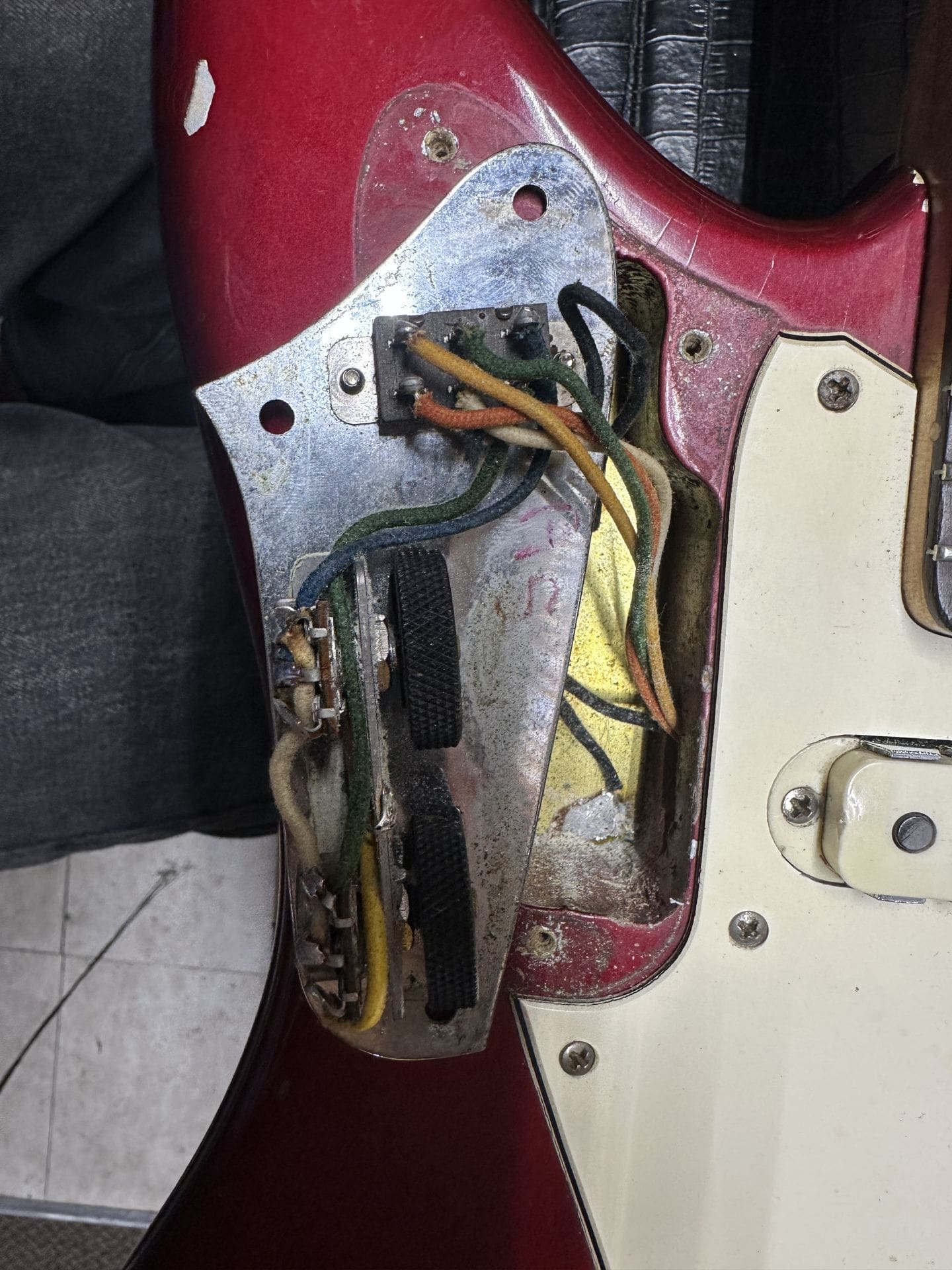1964 Fender Jaguar - Candy Apple Red with Matching Headstock! - Image 27