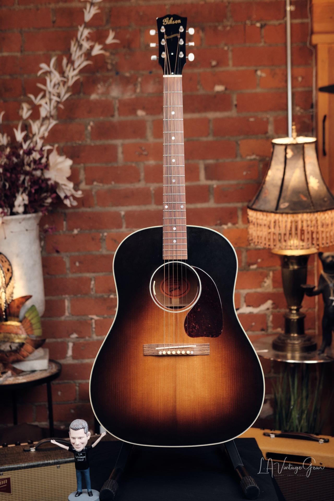 Gibson Acoustic 1942 Banner J-45 Acoustic Guitar - Vintage Sunburst