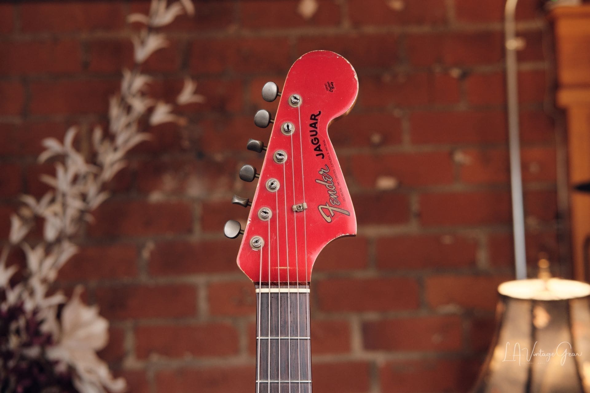 1964 Fender Jaguar - Candy Apple Red with Matching Headstock! - Image 11