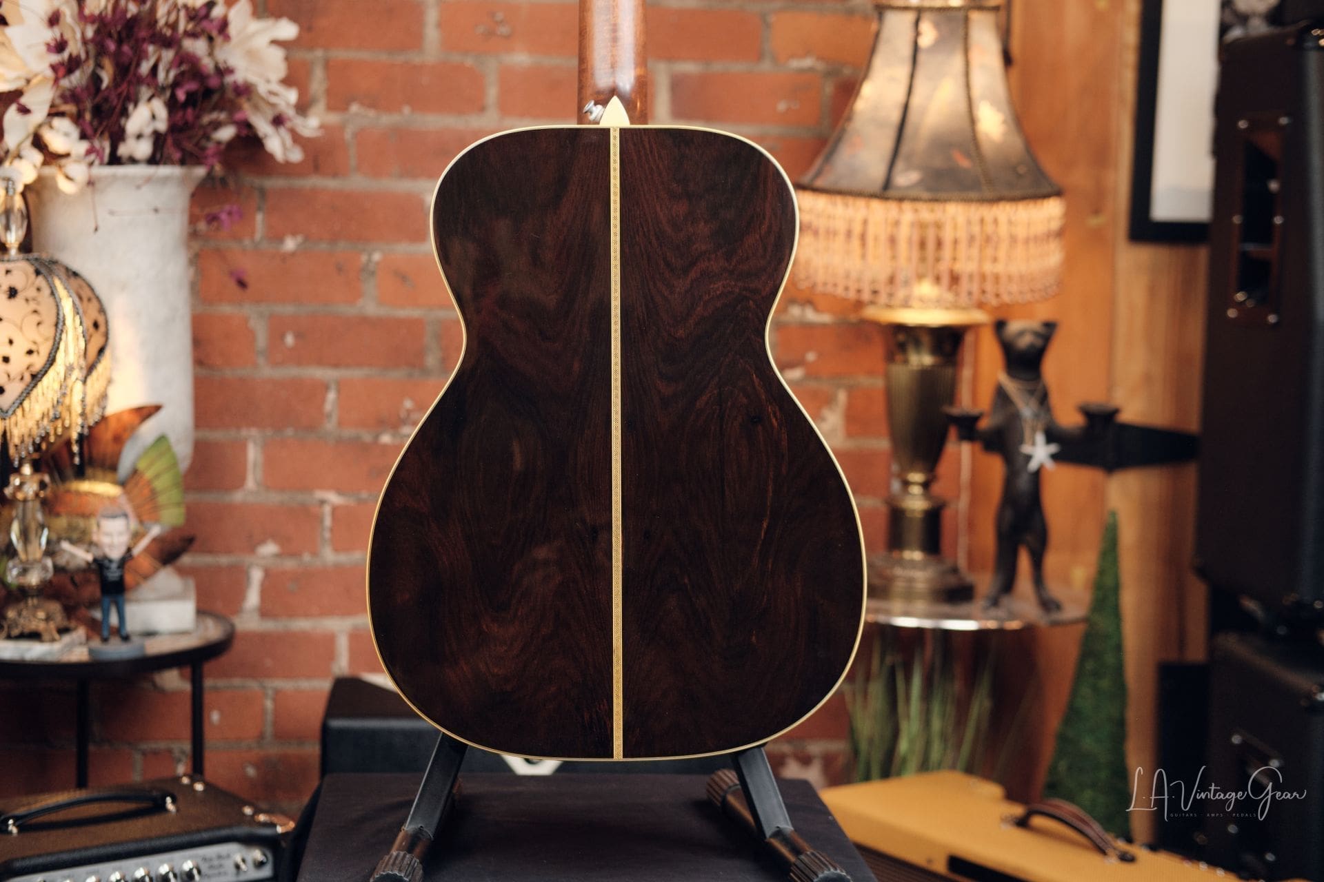 Pre-War Guitars Co. "OM" Model Acoustic Guitar - Brazilian Rosewood Back & Sides! Just In! - Image 6