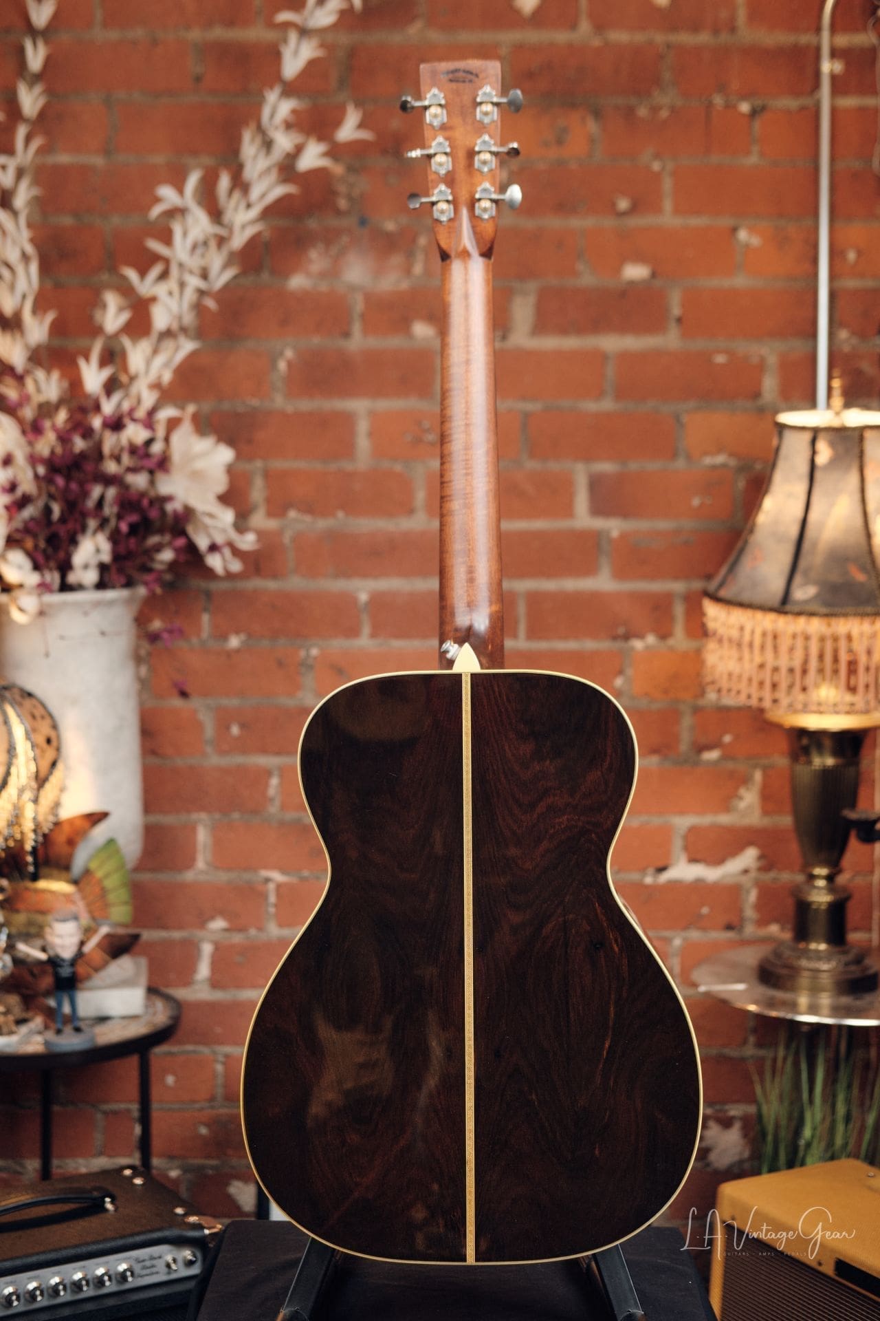 Pre-War Guitars Co. "OM" Model Acoustic Guitar - Brazilian Rosewood Back & Sides! Just In! - Image 5