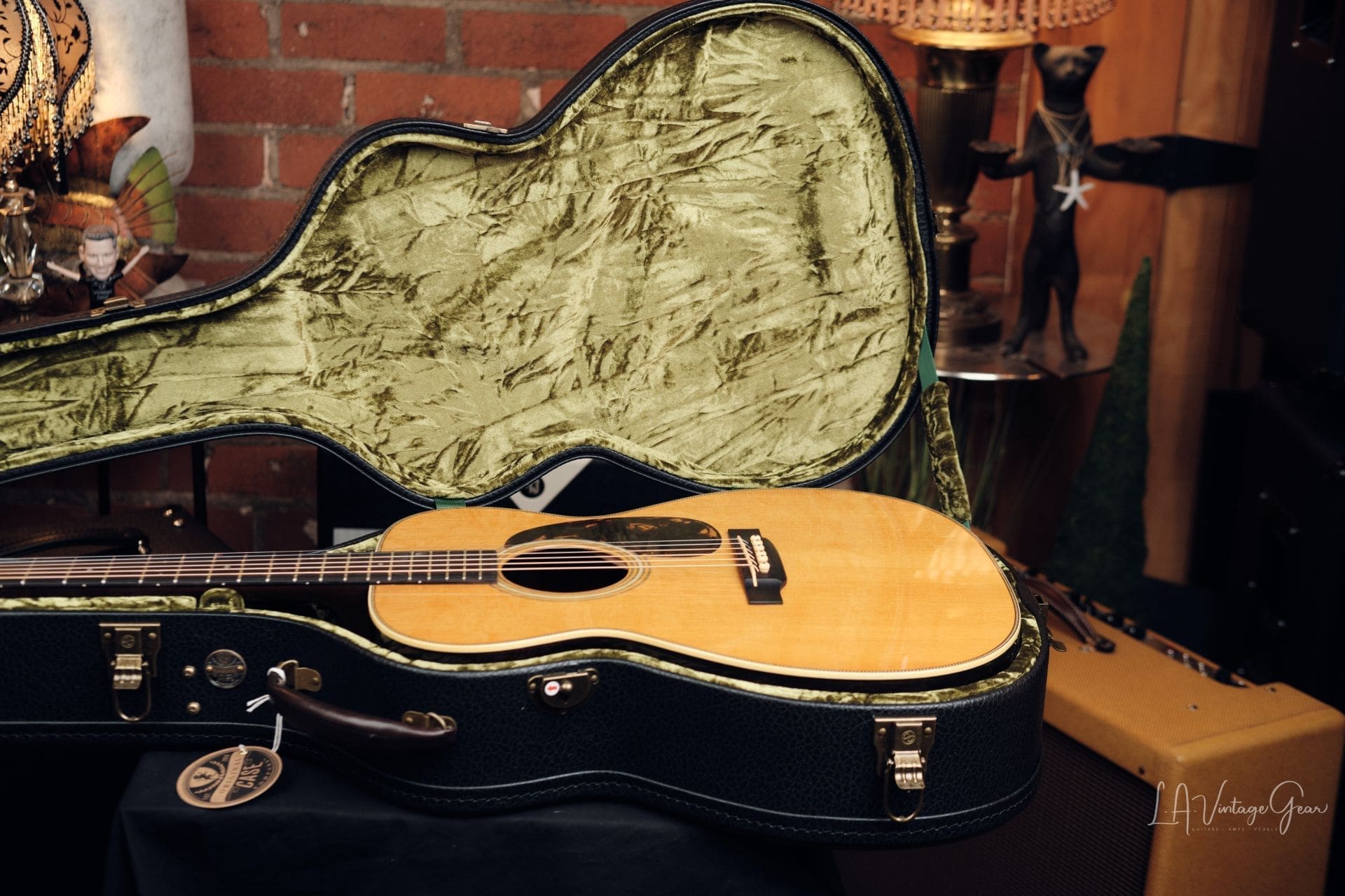 Pre-War Guitars Co. "OM" Model Acoustic Guitar - Brazilian Rosewood Back & Sides! Just In! - Image 8