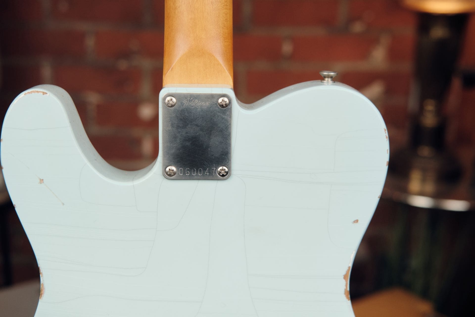 K-Line 'Truxton' T-Style Electric Guitar – Sonic Blue Finish