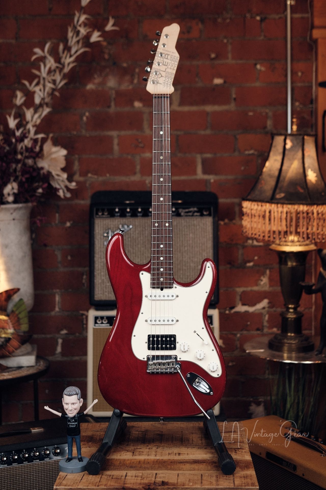 2018 James Tyler Classic Electric Guitar - Transparent Brown (Red) Finish!