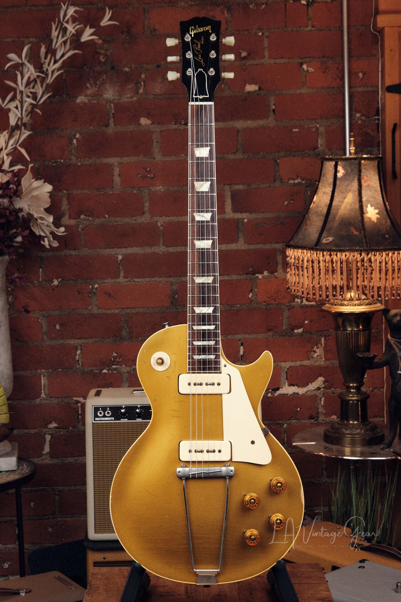 1952 Gibson Les Paul – Killer Player Grade Gold Top! 8.5 lbs! – LA