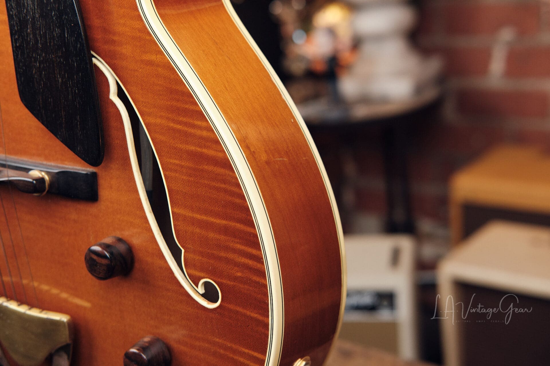 Roger Borys B120 DLX Archtop - From the Collection of Thom Rotella! - Image 8