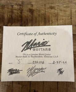 Mario Martin "Model S" Electric Guitar - Relic'd Two Tone Burst Finish & Lollar Pickups! - Image 10