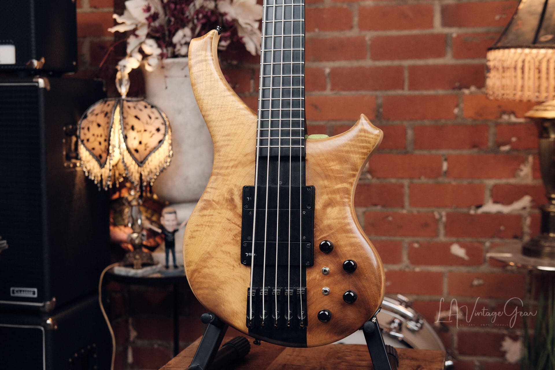 Presnell 5 String Bass - Graphite Set Neck! - Image 4