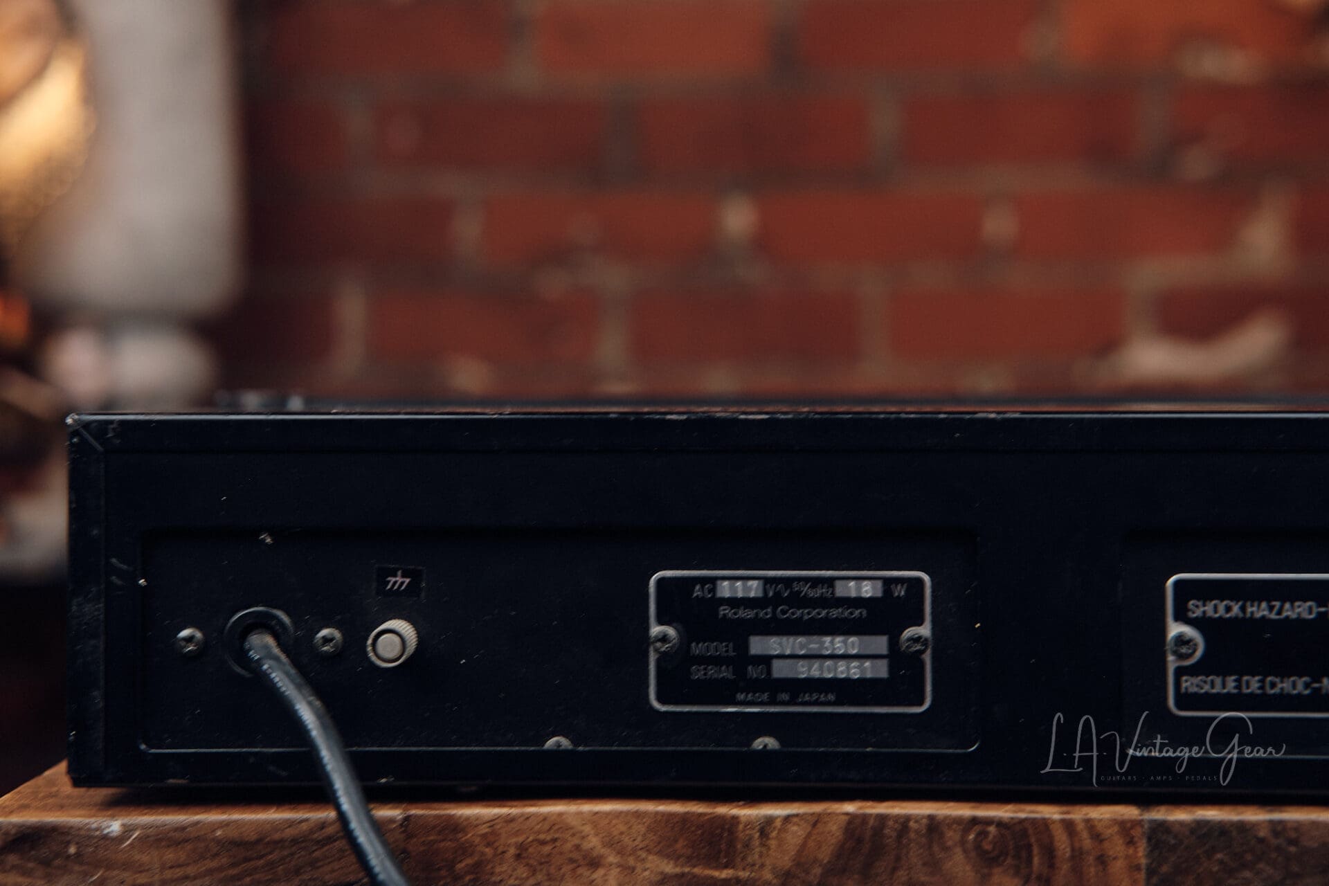 Roland SVC-350 Vocoder - From the Personal Collection of Rick Springfield! - Image 6