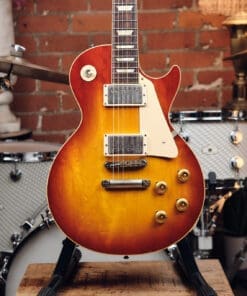 2021 Gibson Custom Shop Murphy Lab Les Paul 1958 Reissue R8 Light Aging - Washed Cherry Sunburst! - Image 2