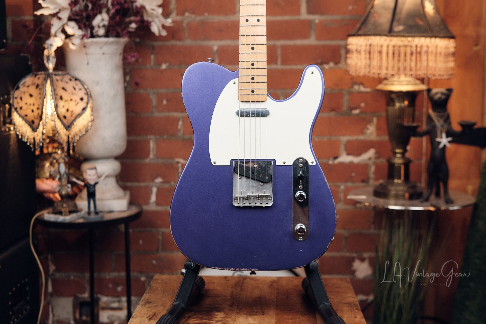 Fender Road Worn '50s Telecaster – Purple Metallic! – LA Vintage Gear Fender Road Worn '50s Telecaster – Purple Metallic! – LA Vintage Gear