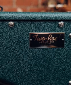 Two Rock Classic Reverb Signature 100W Head and 4x10 Cab - British Racing Green Tolex! - Image 13