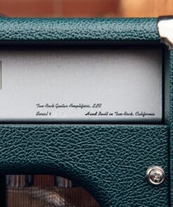 Two Rock Classic Reverb Signature 100W Head and 4x10 Cab - British Racing Green Tolex! - Image 10