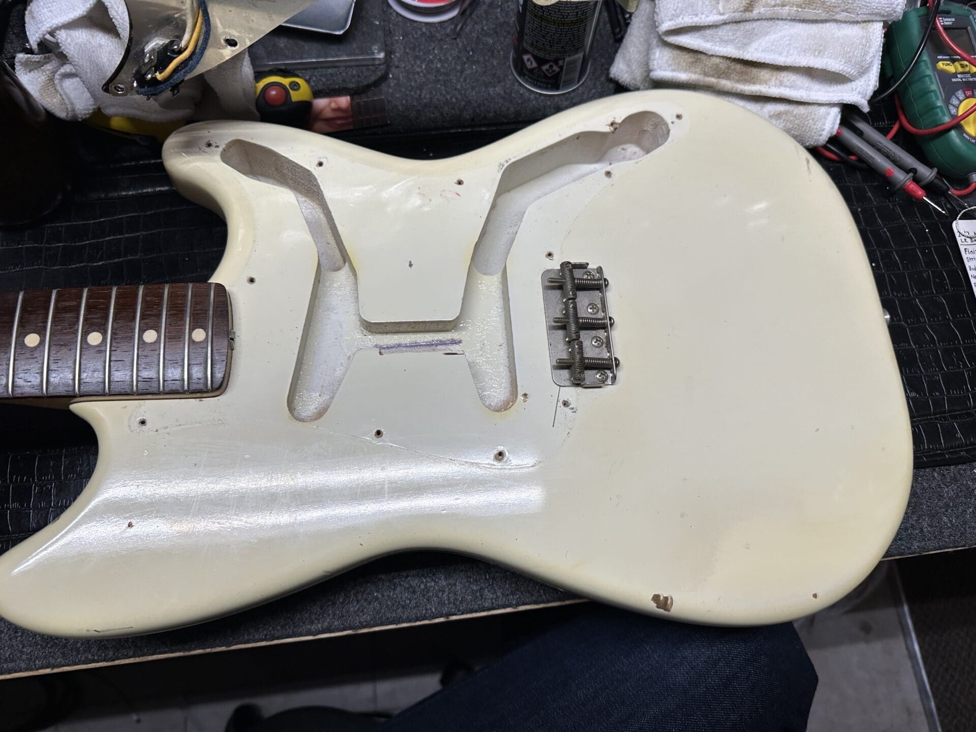 1964 Fender Duo Sonic - Olympic White! - Image 22