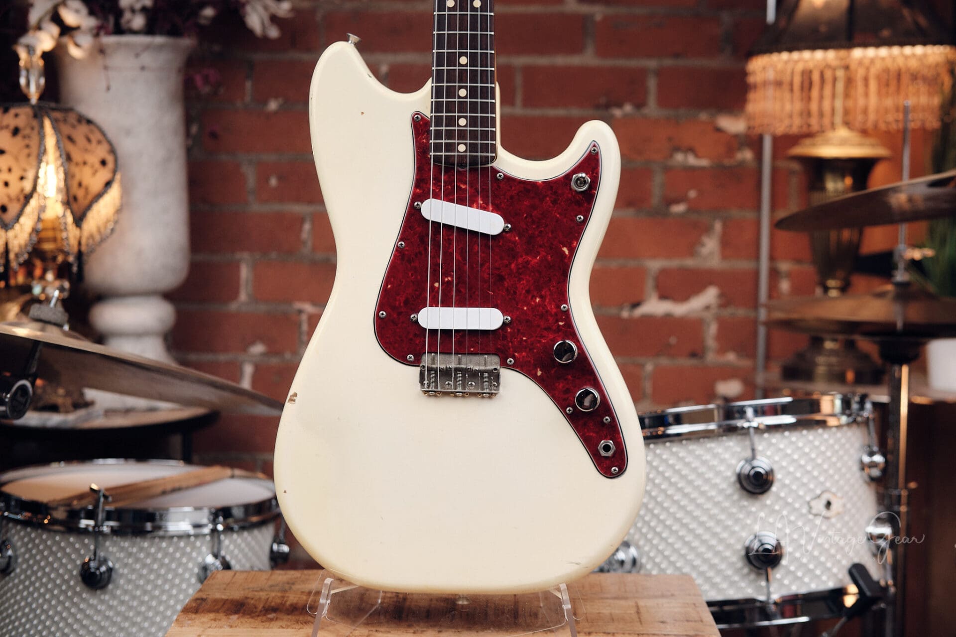 1964 Fender Duo Sonic - Olympic White! - Image 2