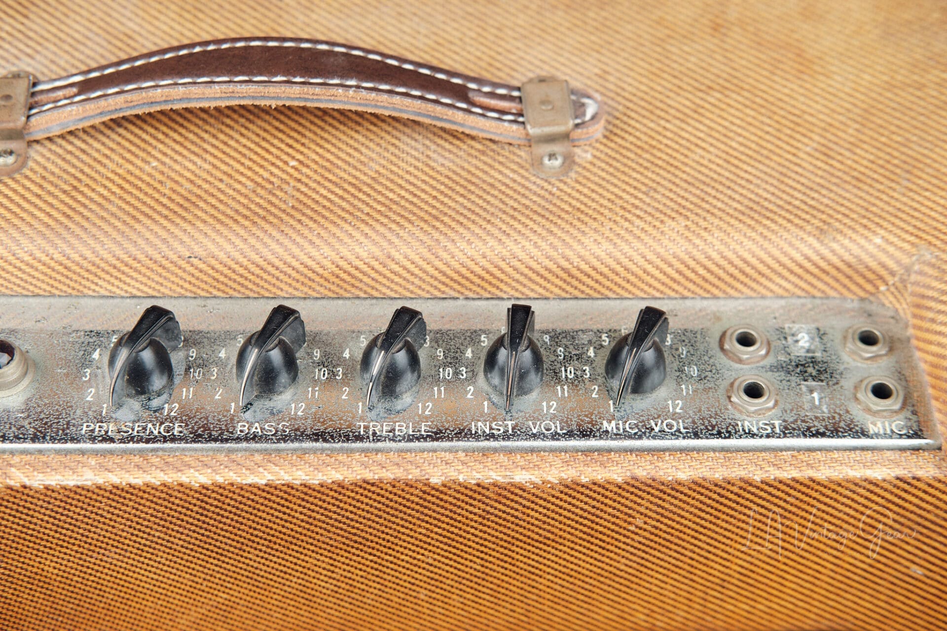1959 Fender 5F4 Tweed Super Combo Amp - Killer Tweed Tones! - Image 7
