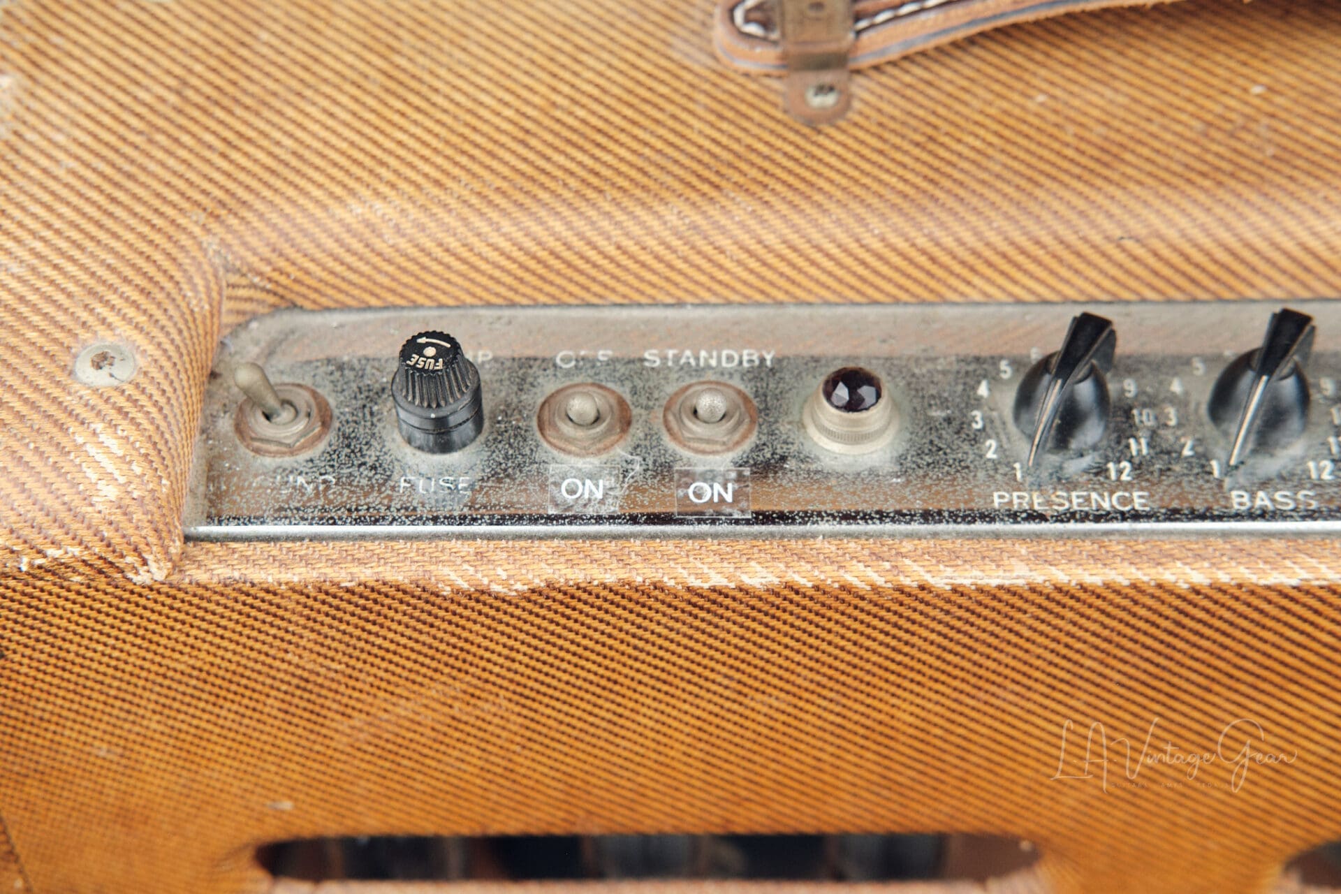 1959 Fender 5F4 Tweed Super Combo Amp - Killer Tweed Tones! - Image 6