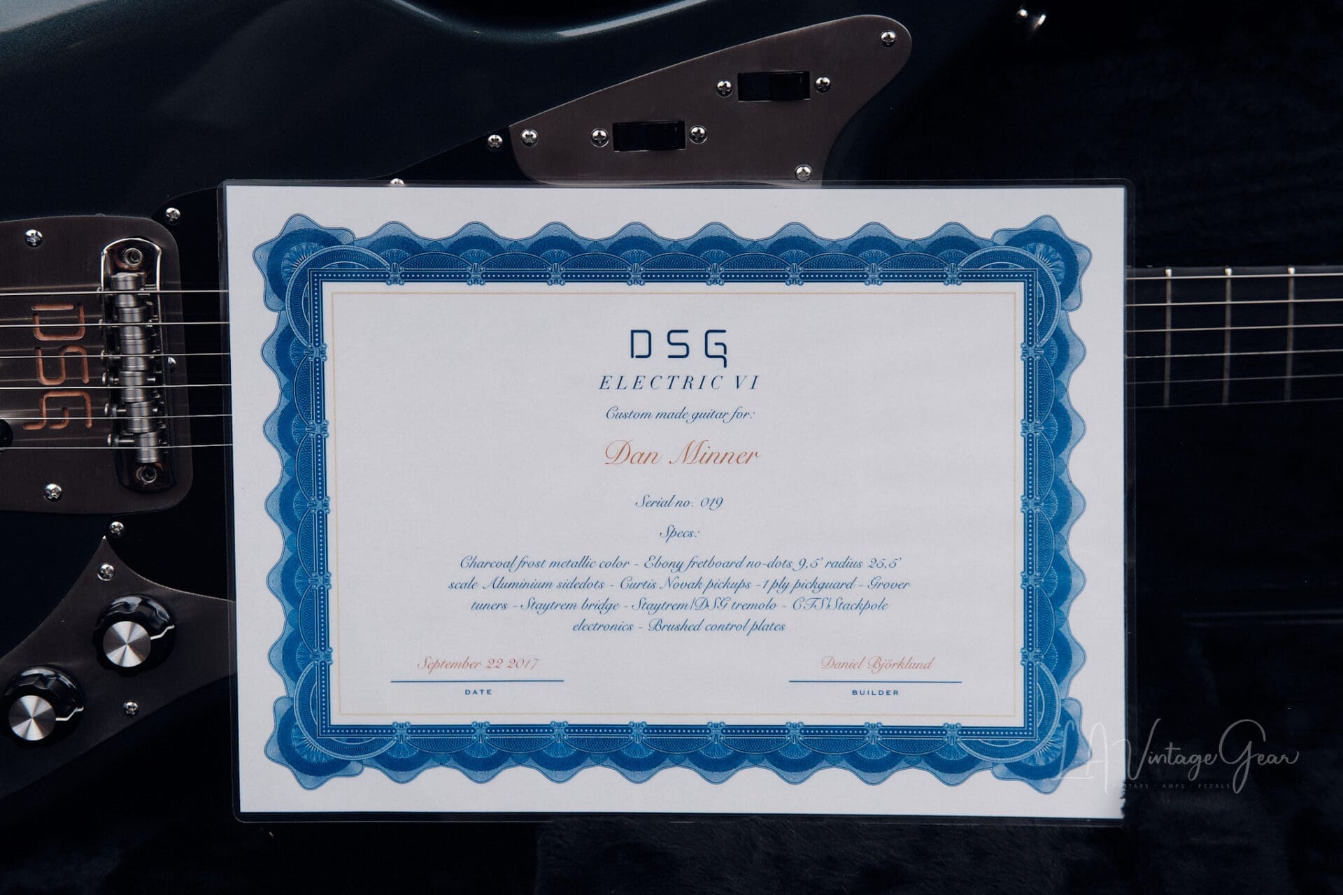 DSG Electric VI - With Curtis Novak Pickups! - Image 11