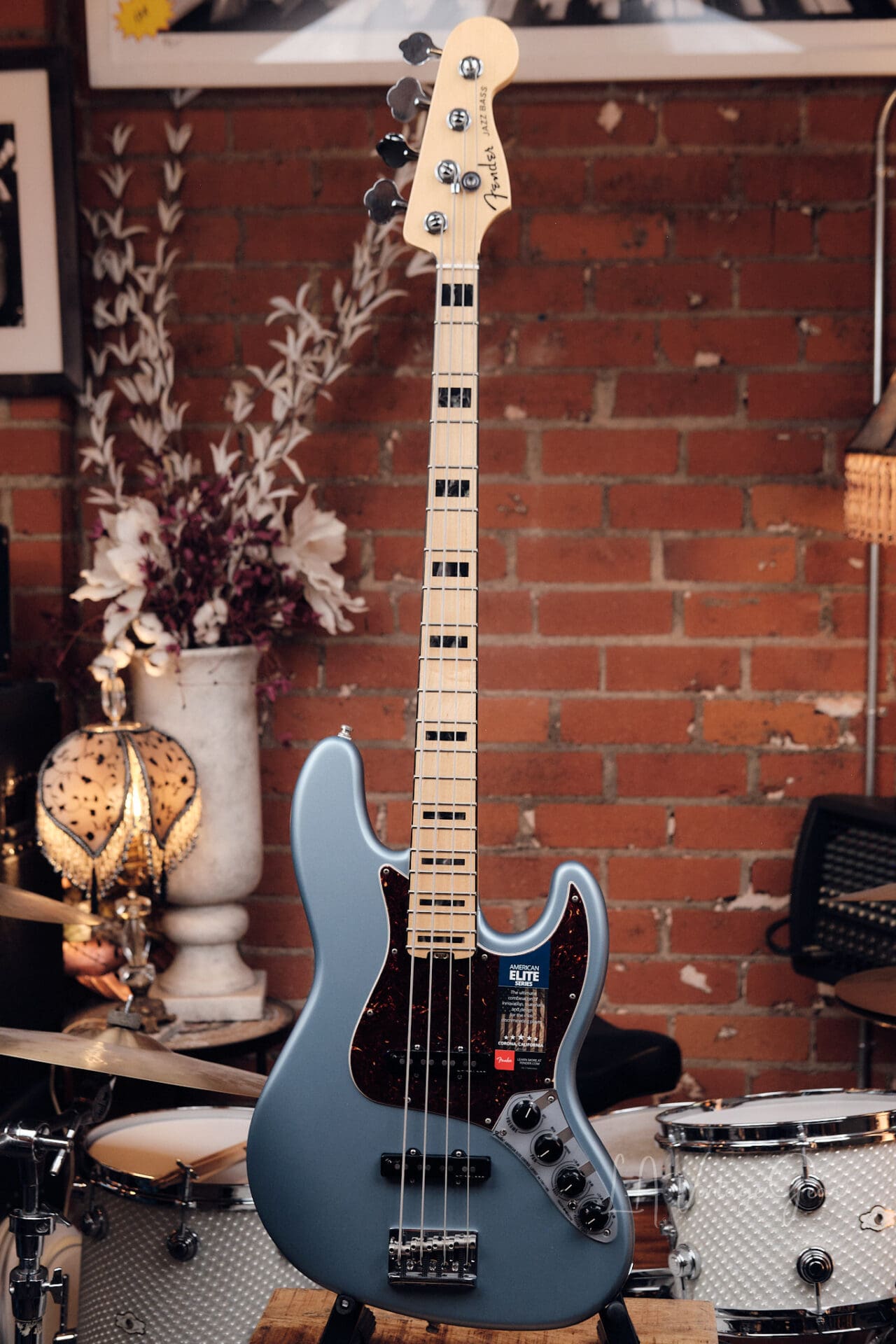 2019 Fender American Elite Jazz Bass – Killer Active Jazz! – LA