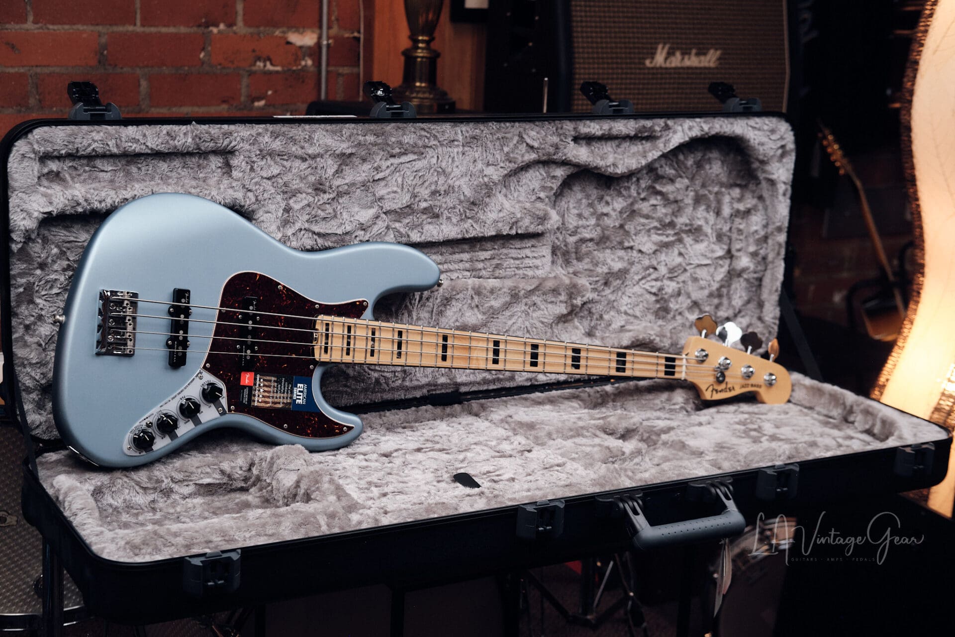 2019 Fender American Elite Jazz Bass – Killer Active Jazz! – LA
