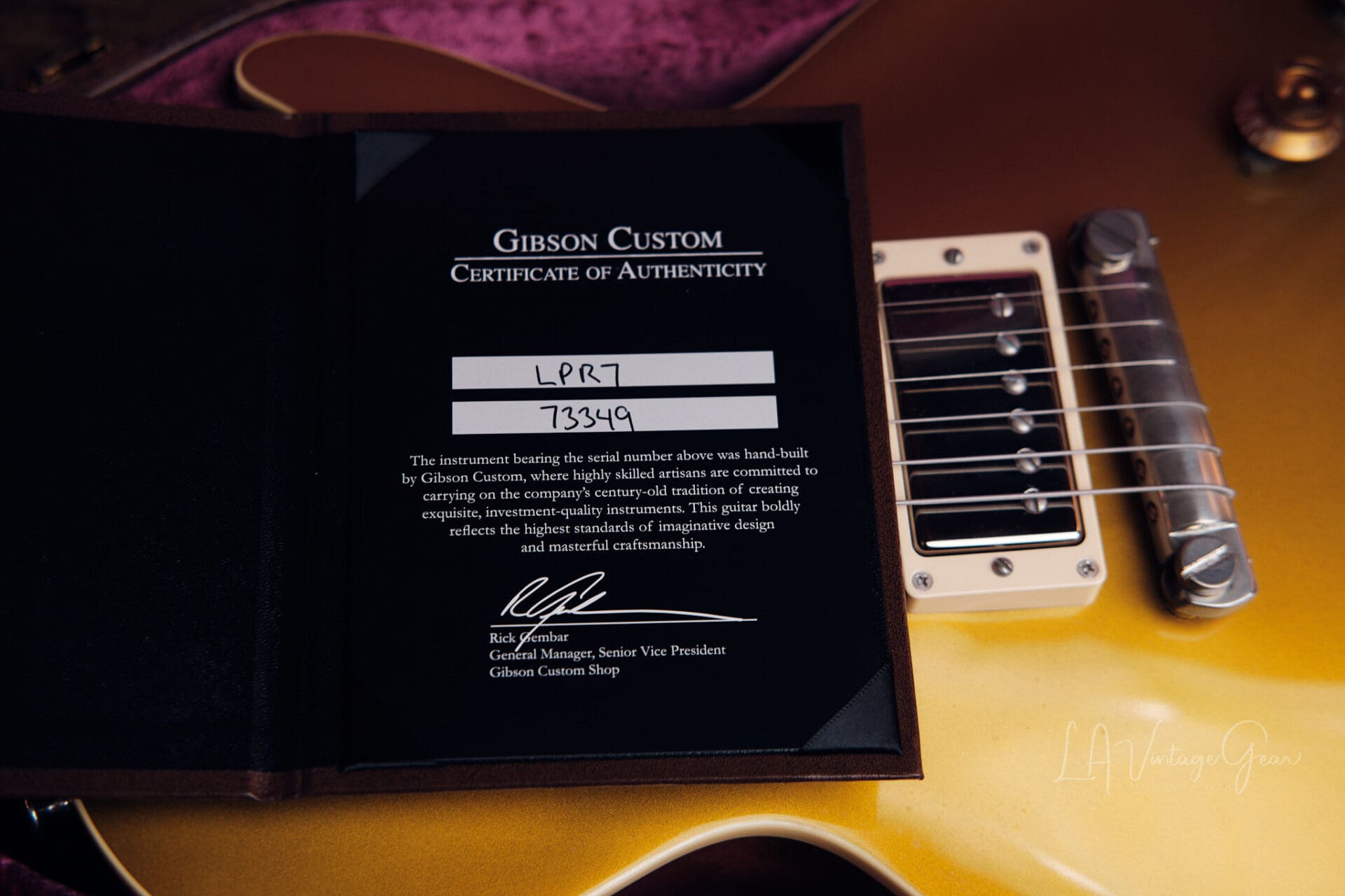 2013 Gibson Custom Shop Historic Reissue 1957 Les Paul R7 – Single