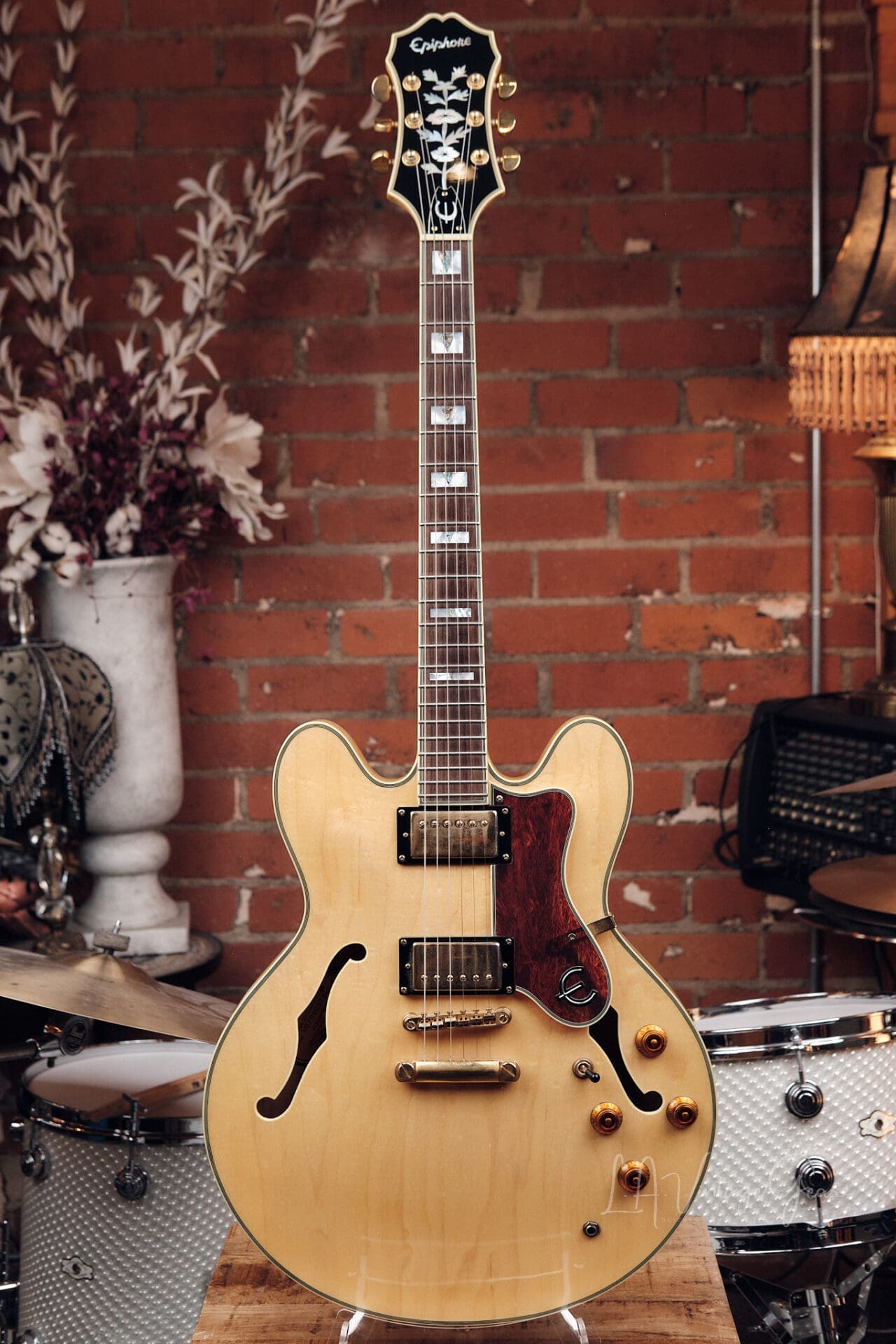 2007 Epiphone Sheraton II Semi-Hollow Guitar - Made in Korea with OHSC