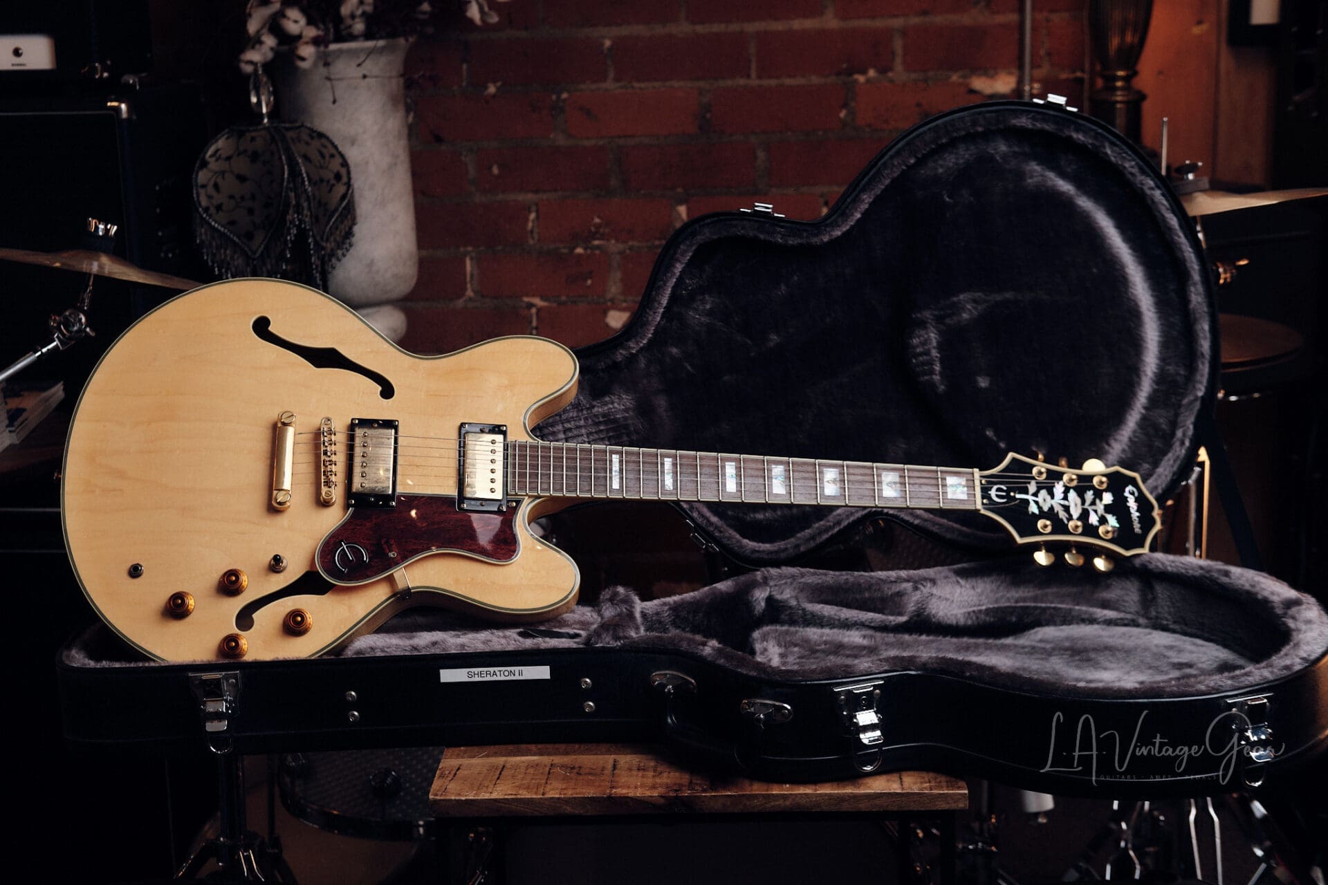 2007 Epiphone Sheraton II Semi-Hollow Guitar - Made in Korea with OHSC - Image 10