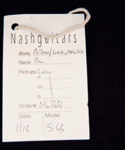 Nash S63 Electric Guitar - Candy Apple Red with OHSC - Image 9