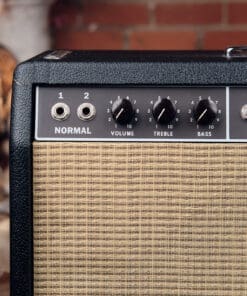 Headstrong VerbroVibe 35 Watt Combo Amp - 1963 6G16 Brown Vibroverb, Black Tolex with 1x15 Baffle - Image 3