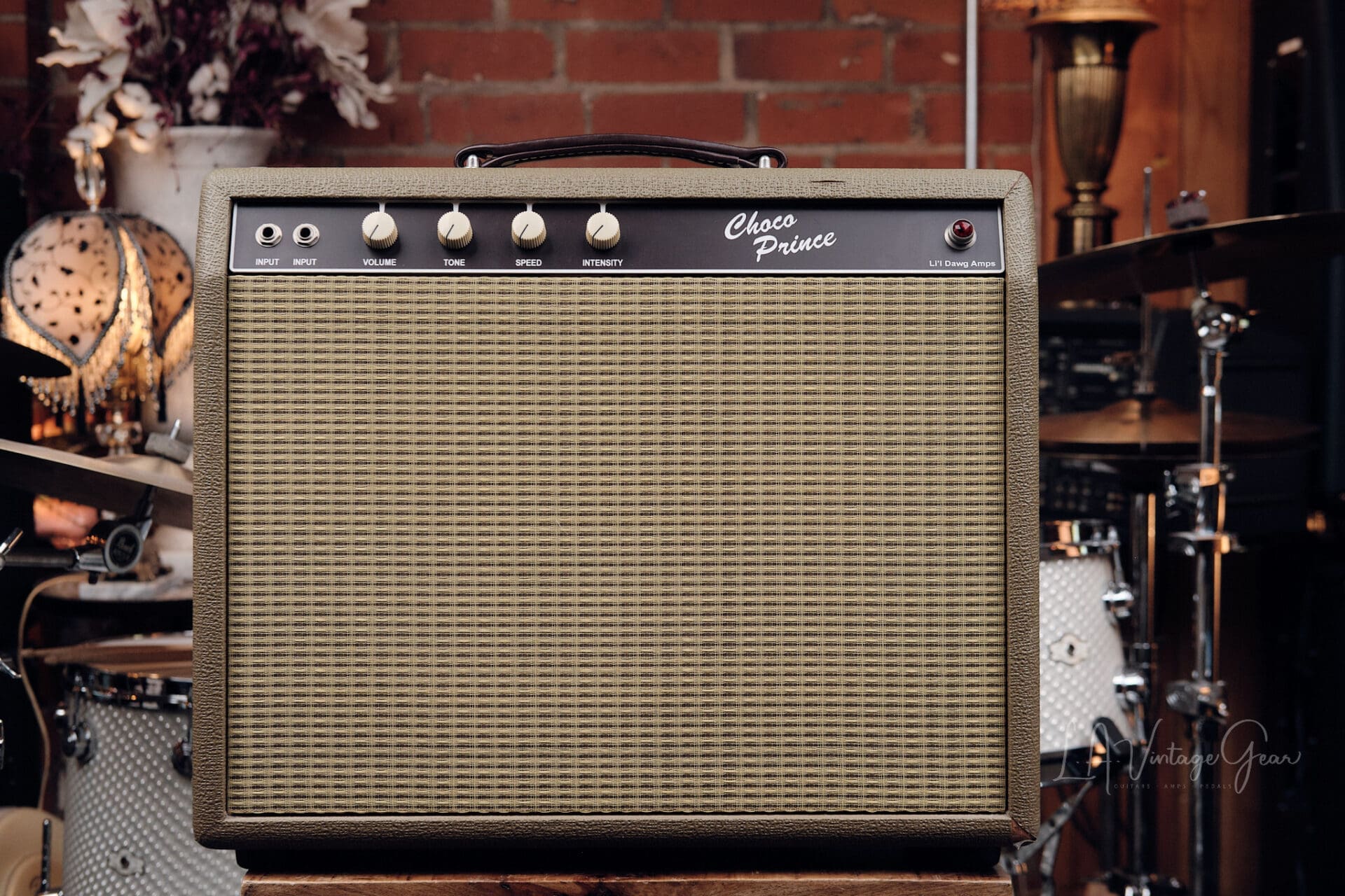 Lil Dawg ChocoPrince 12 Watt 10" Combo Amplifier — 6G2 Princeton Style Hand-Wired Tube Amp