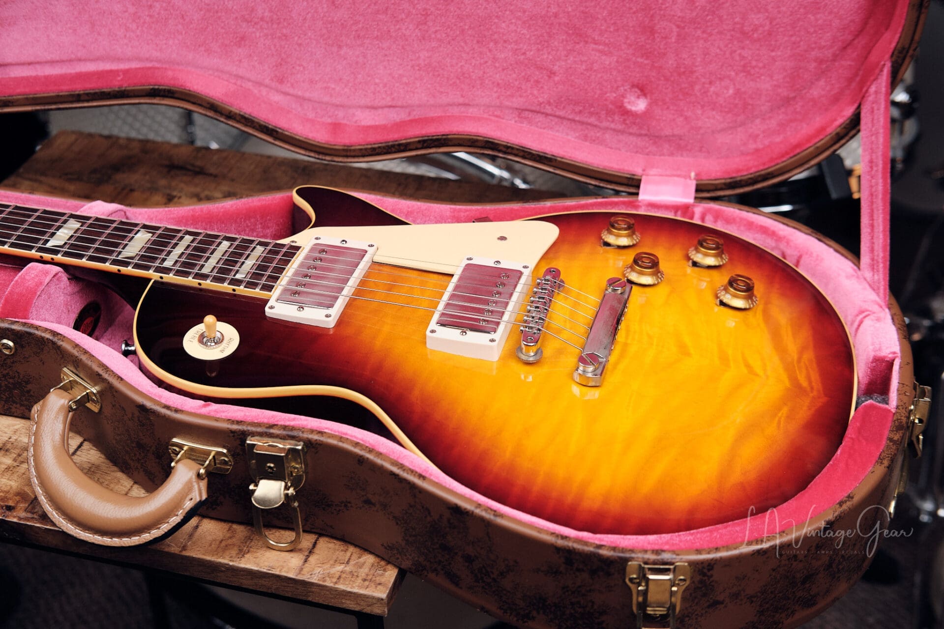 2024 Gibson Custom Shop '59 Standard Les Paul R9 VOS - Bourbon Burst! - Image 12