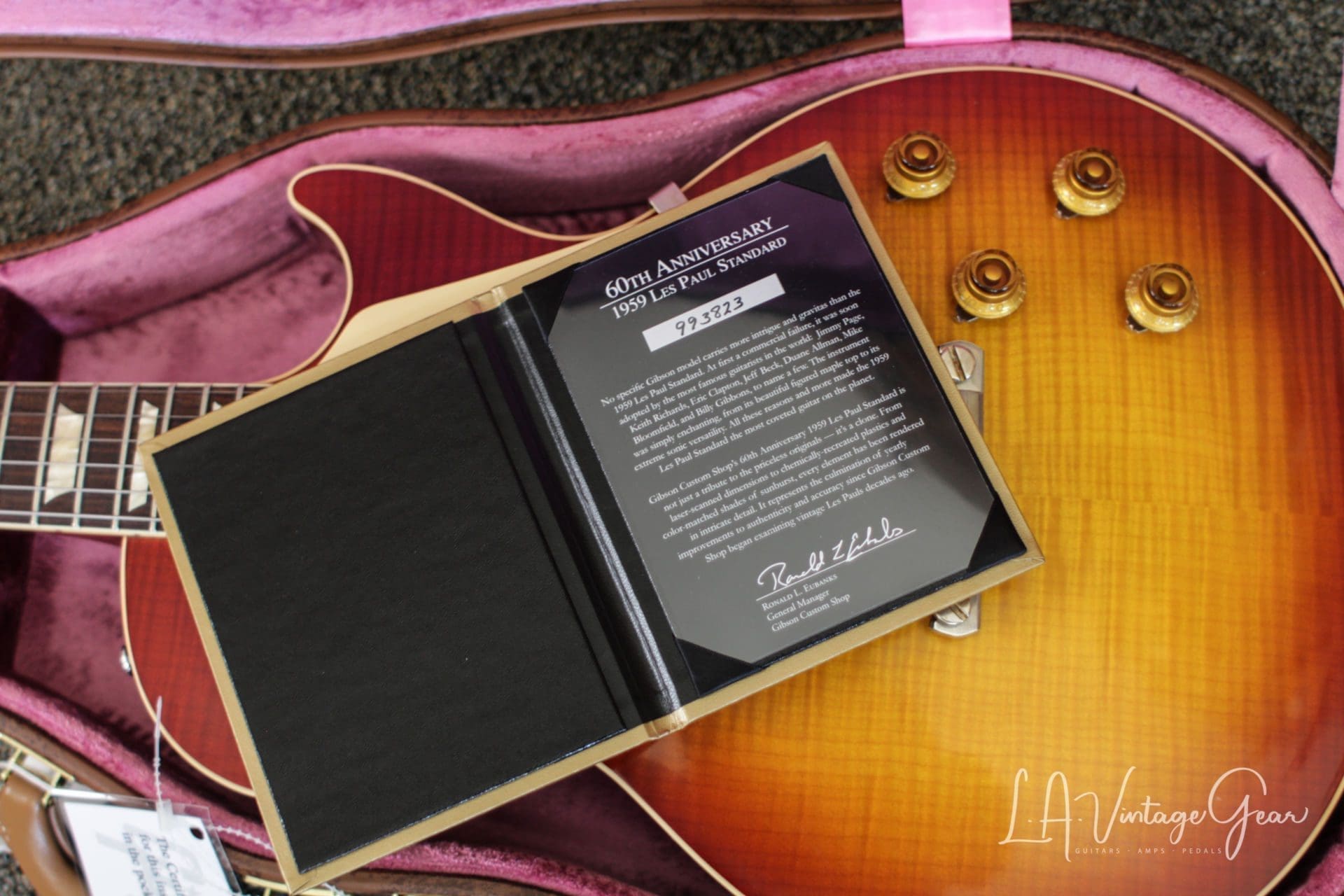 Gibson Les Paul R9 - 60th Anniversary in a Cherry Burst & Flame Maple VOS Finish (2019) - Image 17