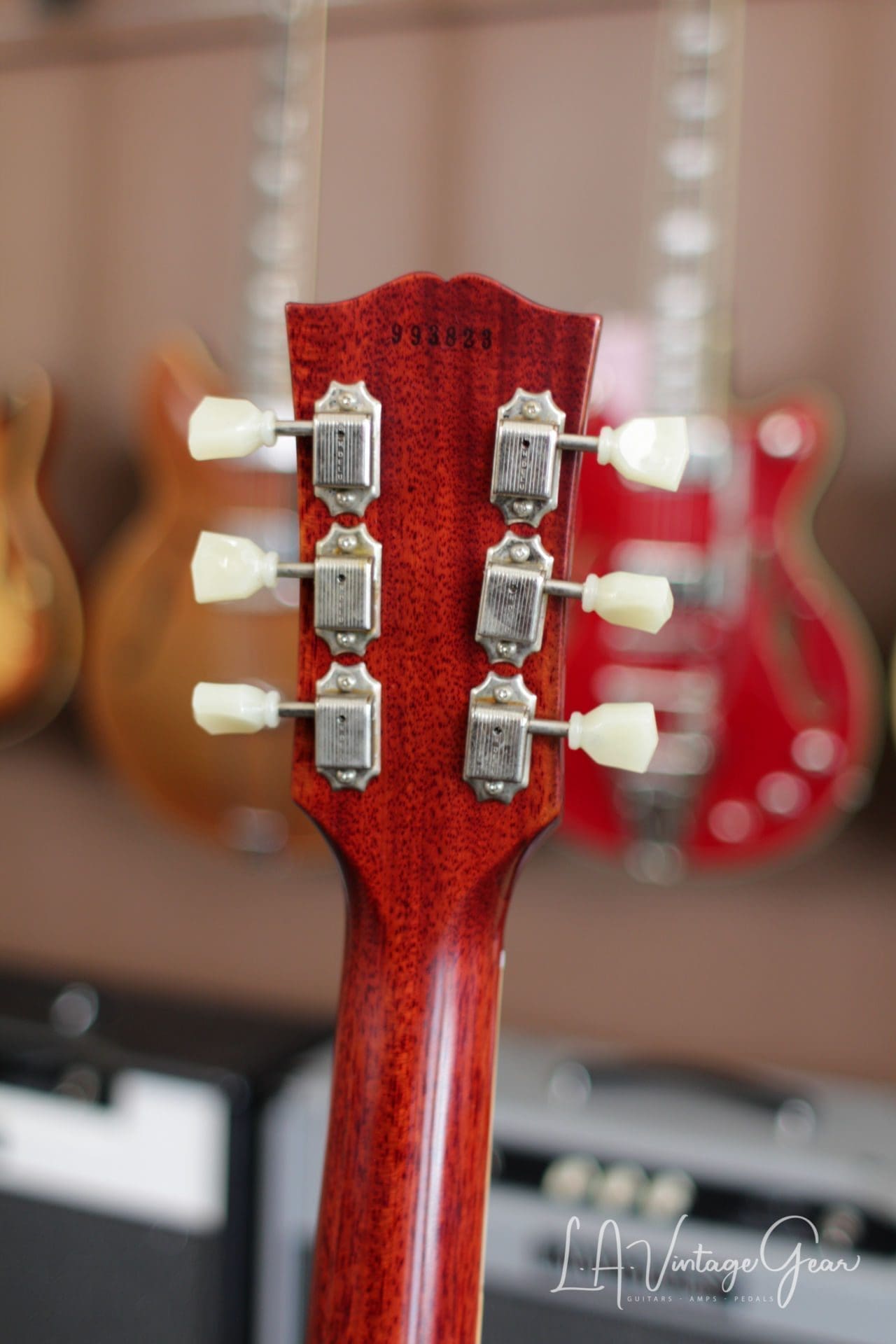 Gibson Les Paul R9 - 60th Anniversary in a Cherry Burst & Flame Maple VOS Finish (2019) - Image 11