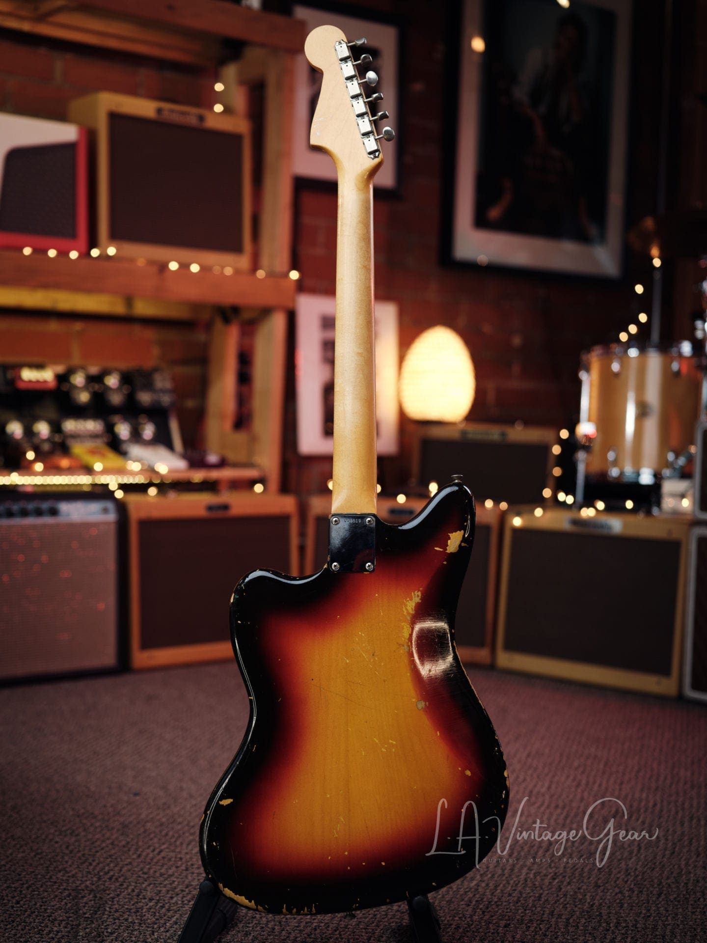 Fender Vintage 1963 Jazzmaster Electric Guitar - Excellent Shape! Lyle Workman Collection - Image 11