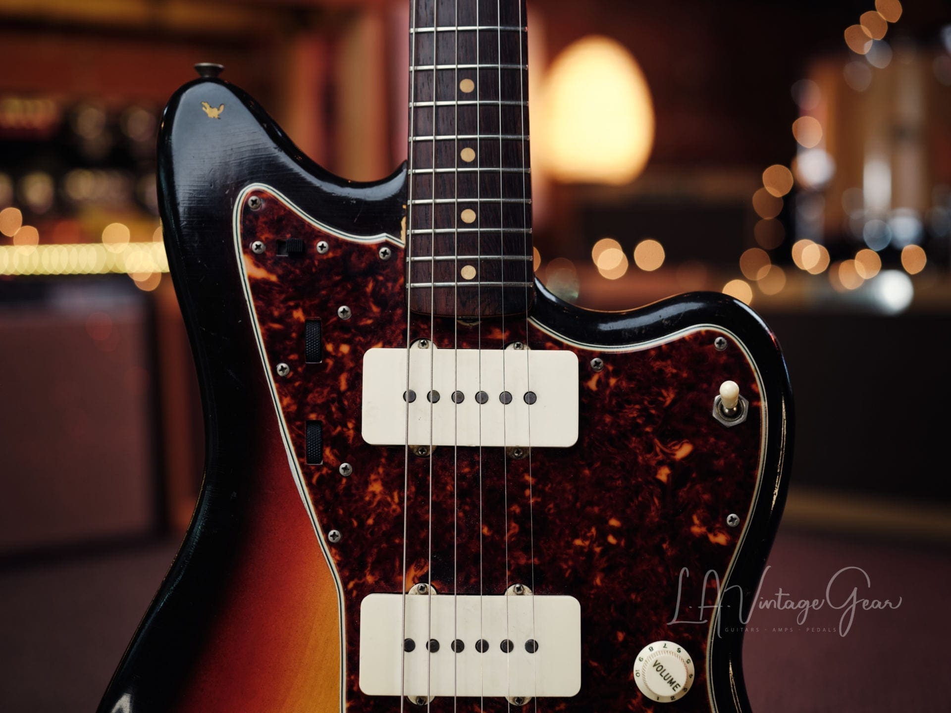 Fender Vintage 1963 Jazzmaster Electric Guitar - Excellent Shape! Lyle Workman Collection - Image 2