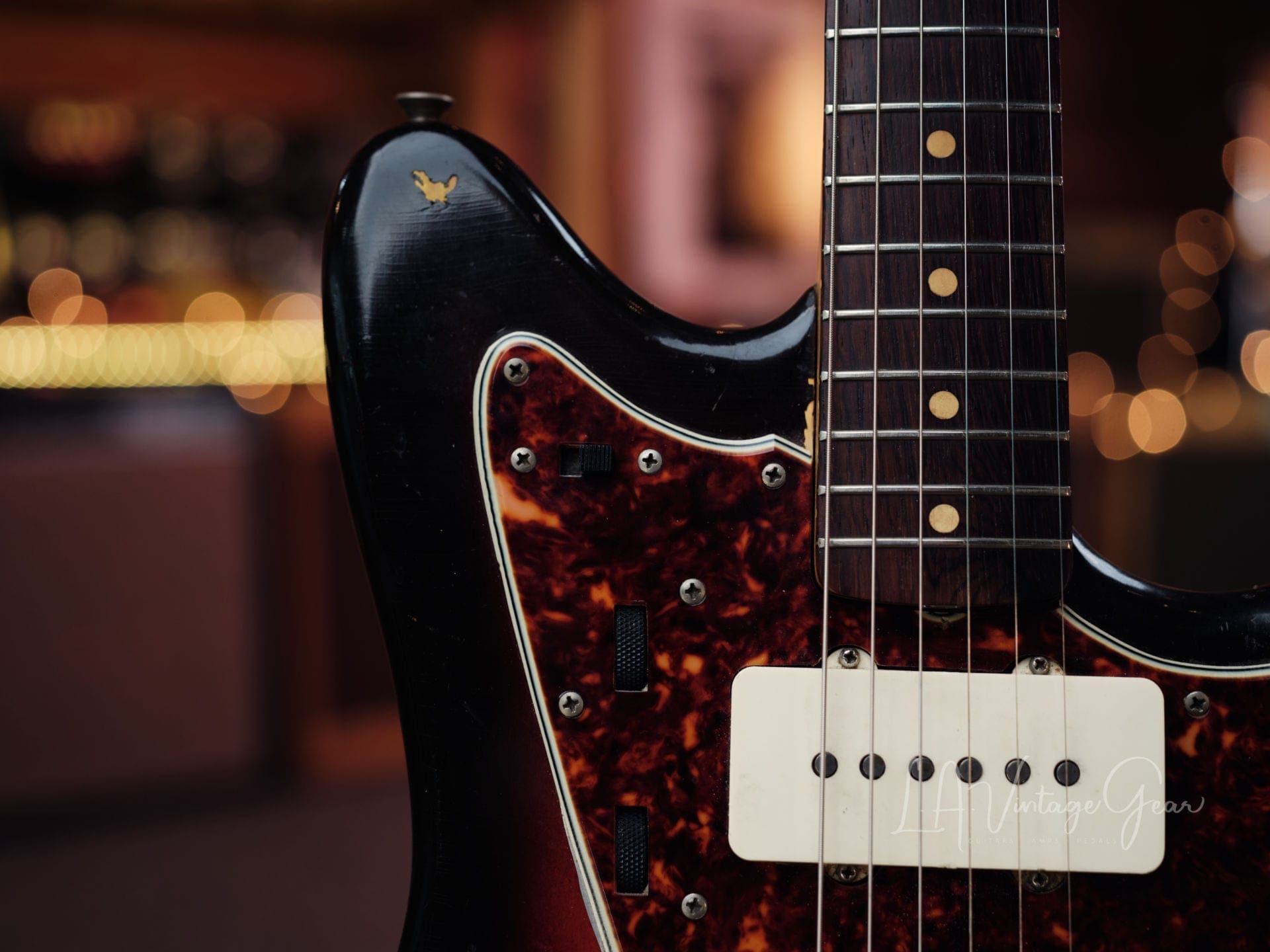 Fender Vintage 1963 Jazzmaster Electric Guitar - Excellent Shape! Lyle Workman Collection - Image 6