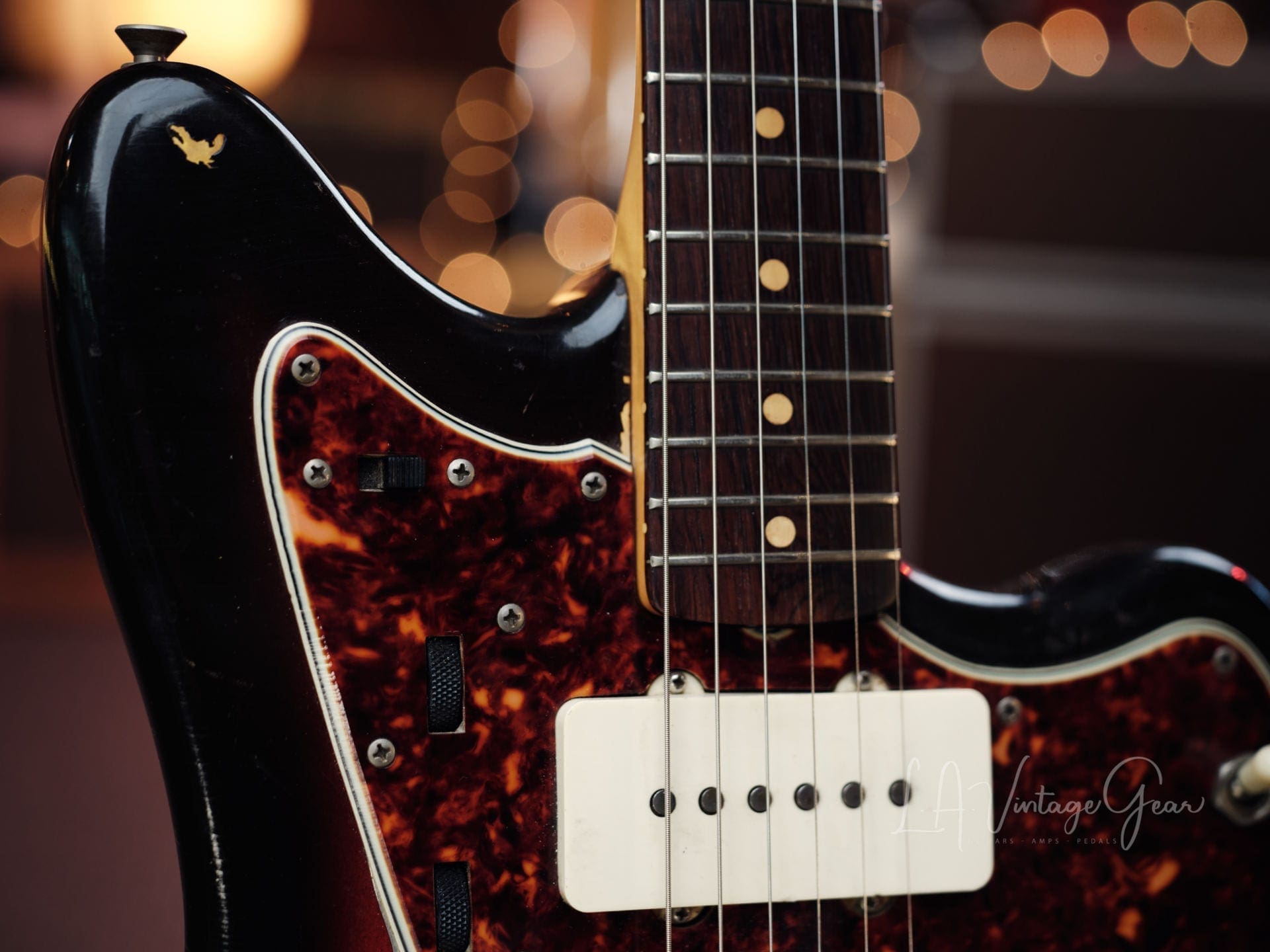 Fender Vintage 1963 Jazzmaster Electric Guitar - Excellent Shape! Lyle Workman Collection - Image 7