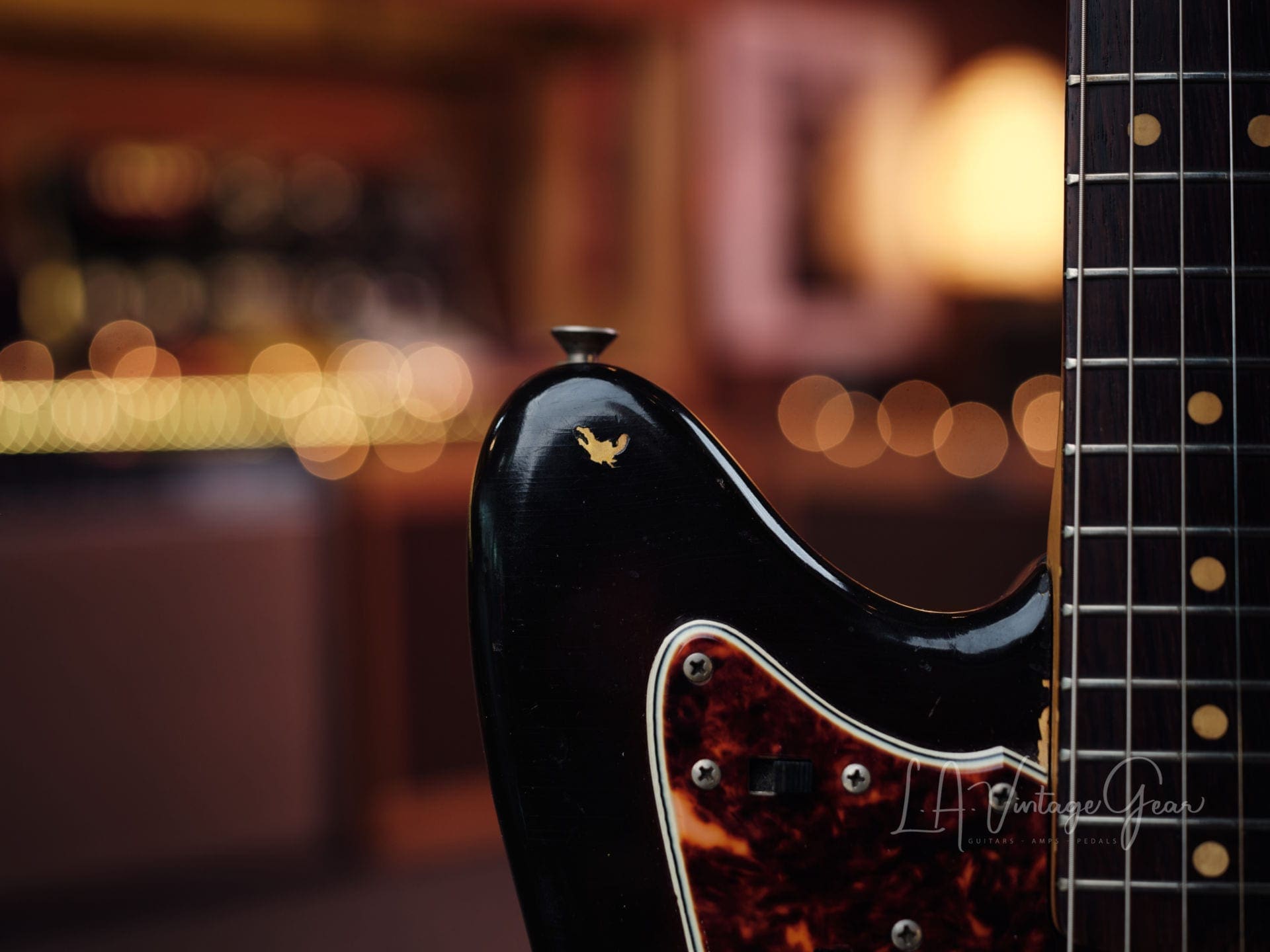 Fender Vintage 1963 Jazzmaster Electric Guitar - Excellent Shape! Lyle Workman Collection - Image 8